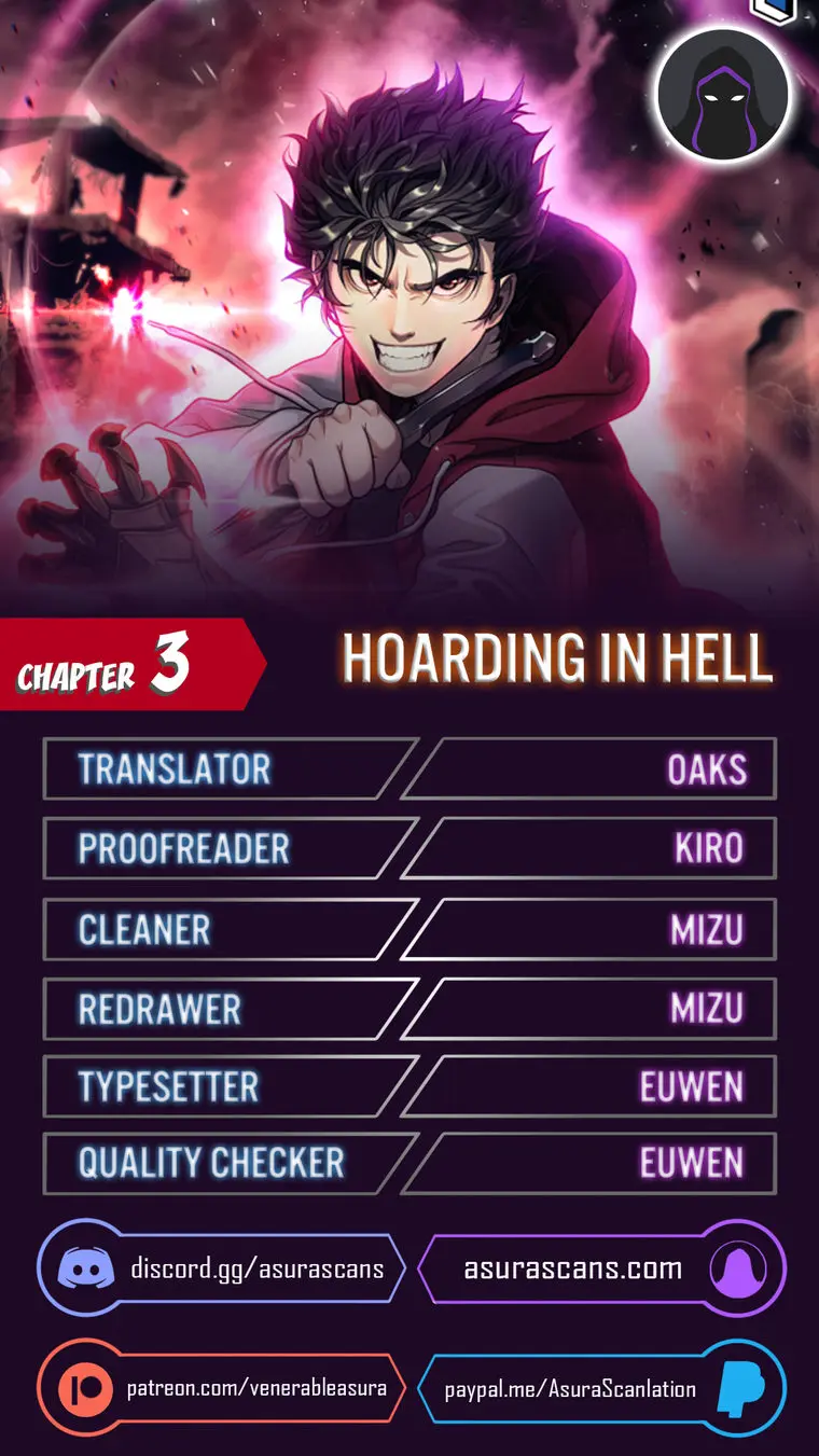 Hoarding In Hell Manhwa Acabbb Chapter 3 - Page 1
