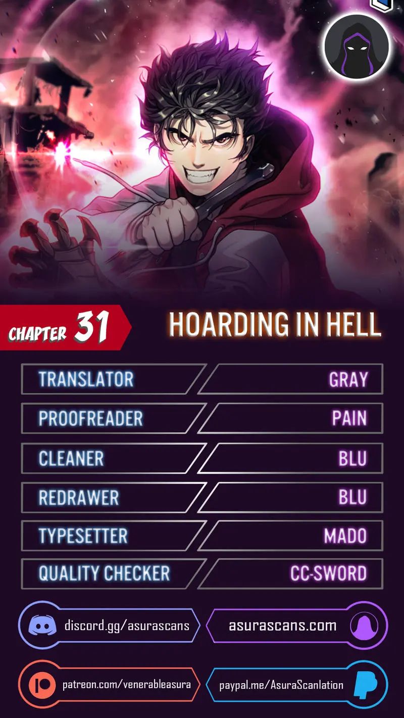 Hoarding In Hell Manhwa Acabbb Chapter 31 - Page 1