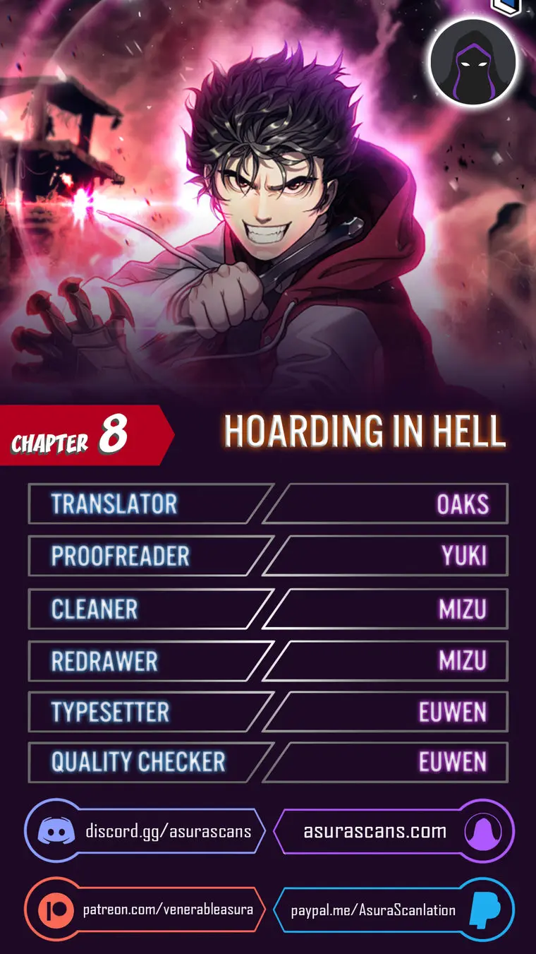 Hoarding In Hell Manhwa Acabbb Chapter 8 - Page 1