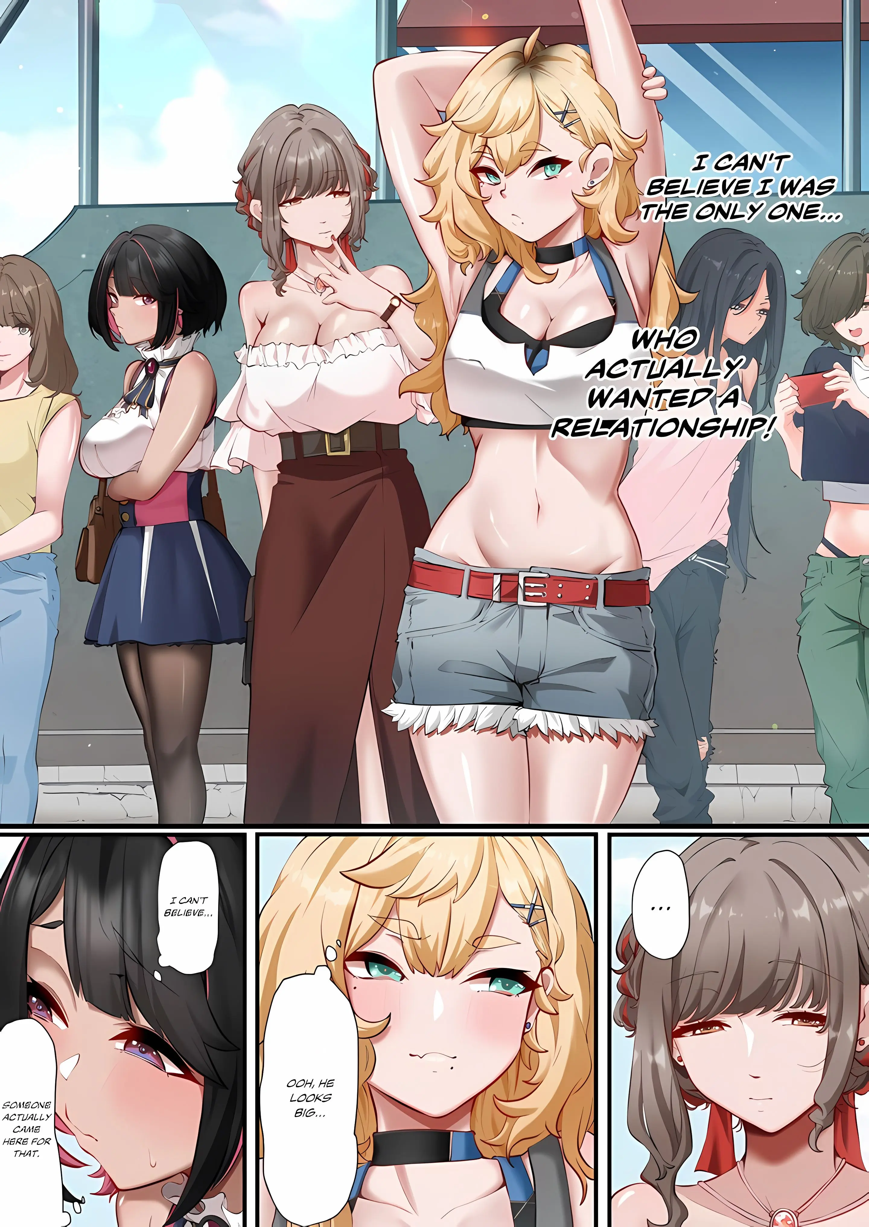 Hot Spring Love Affair I M Looking For A Girlfriend But These Girls Just Want Sex Chapter 1 - Page 2