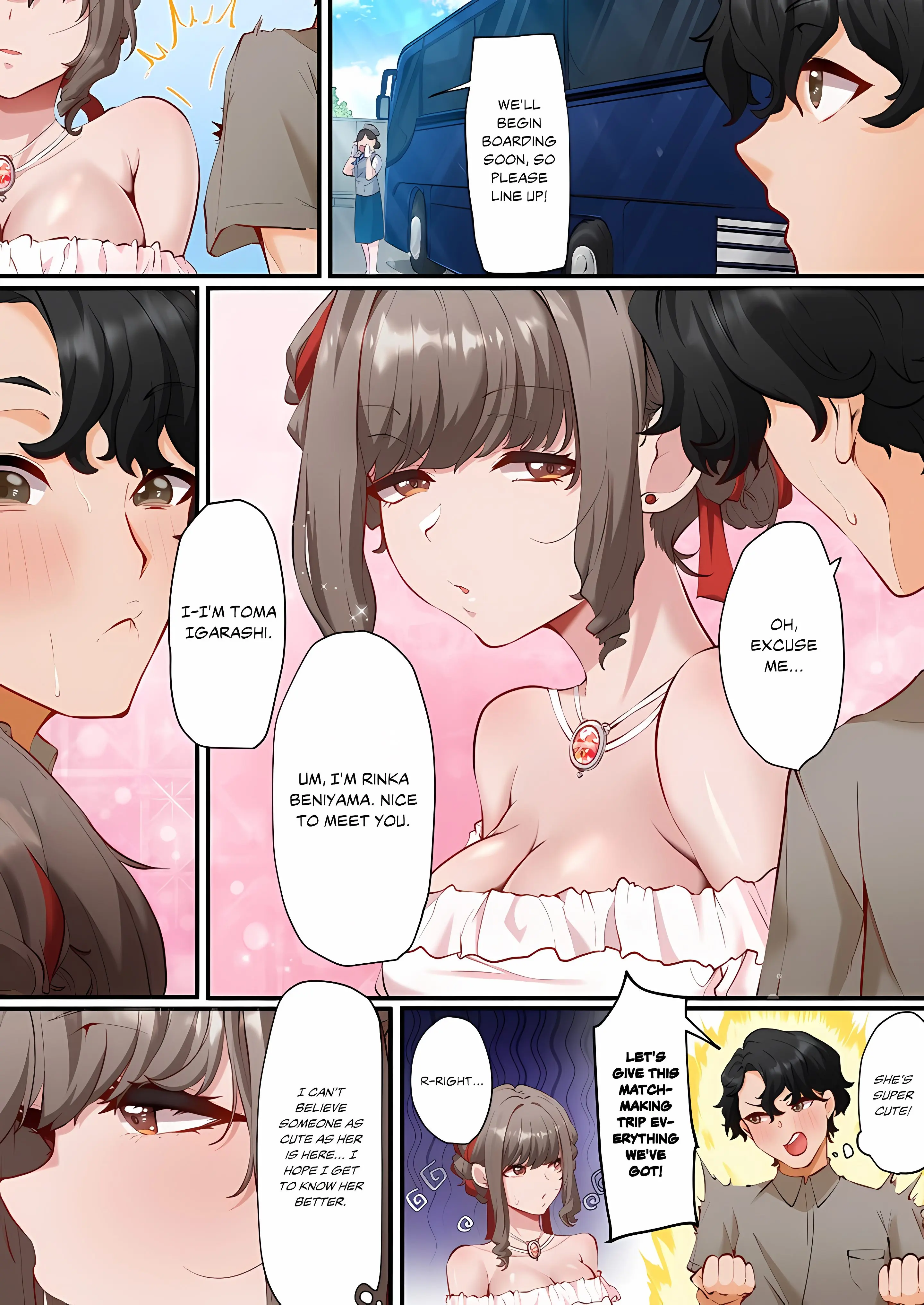 Hot Spring Love Affair I M Looking For A Girlfriend But These Girls Just Want Sex Chapter 1 - Page 3