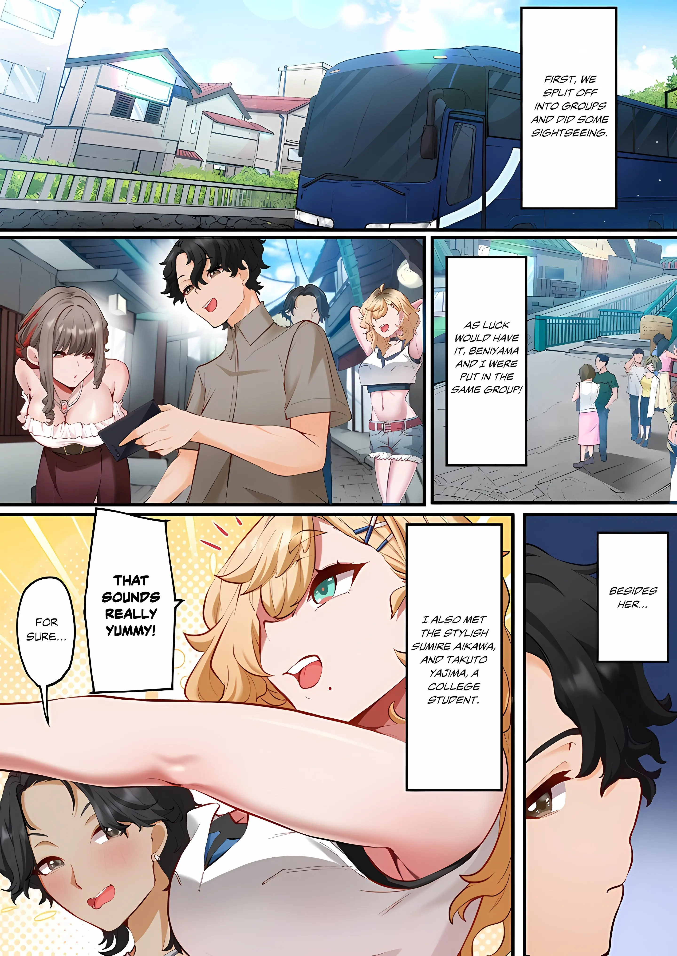 Hot Spring Love Affair I M Looking For A Girlfriend But These Girls Just Want Sex Chapter 1 - Page 5