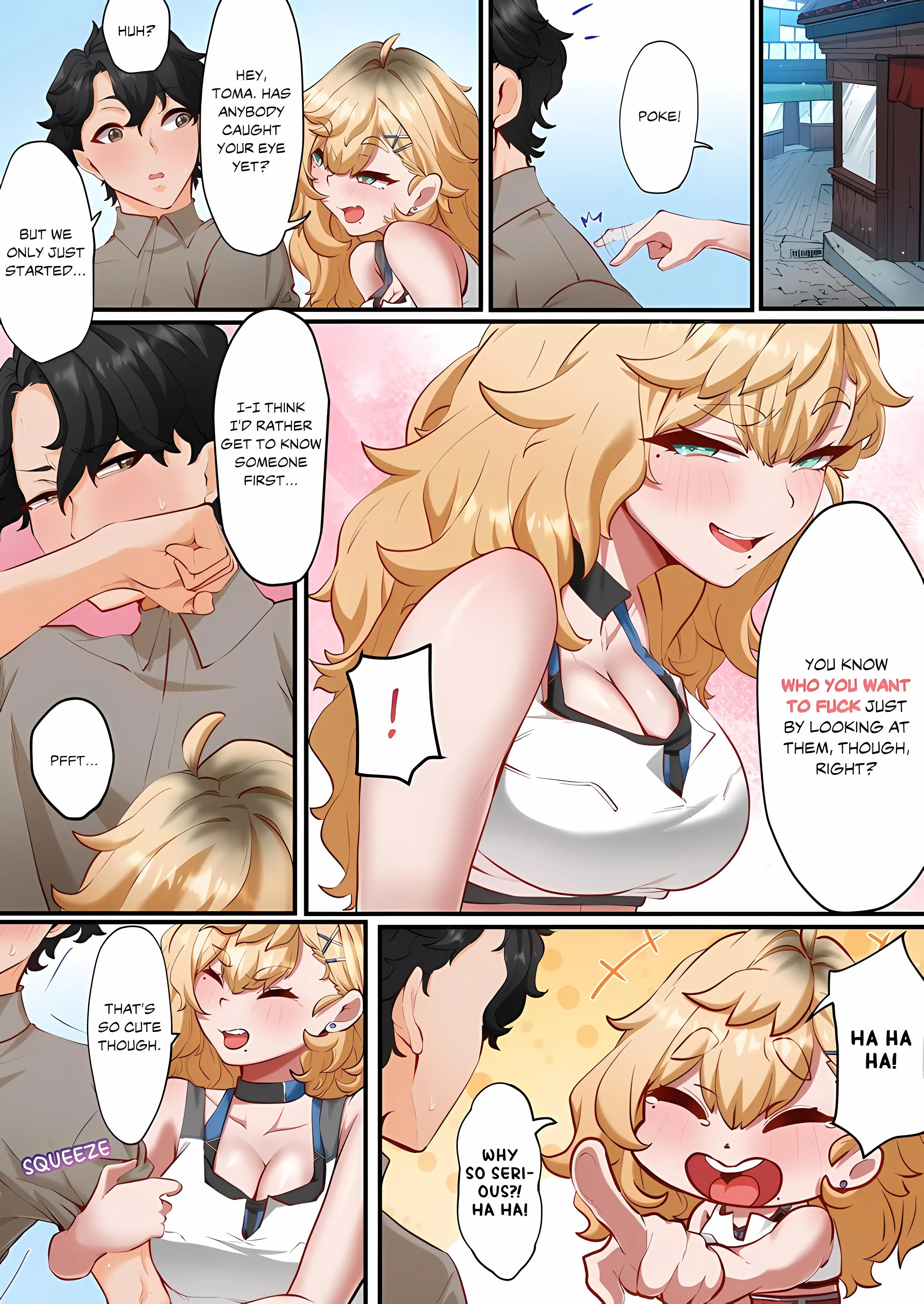 Hot Spring Love Affair I M Looking For A Girlfriend But These Girls Just Want Sex Chapter 1 - Page 6