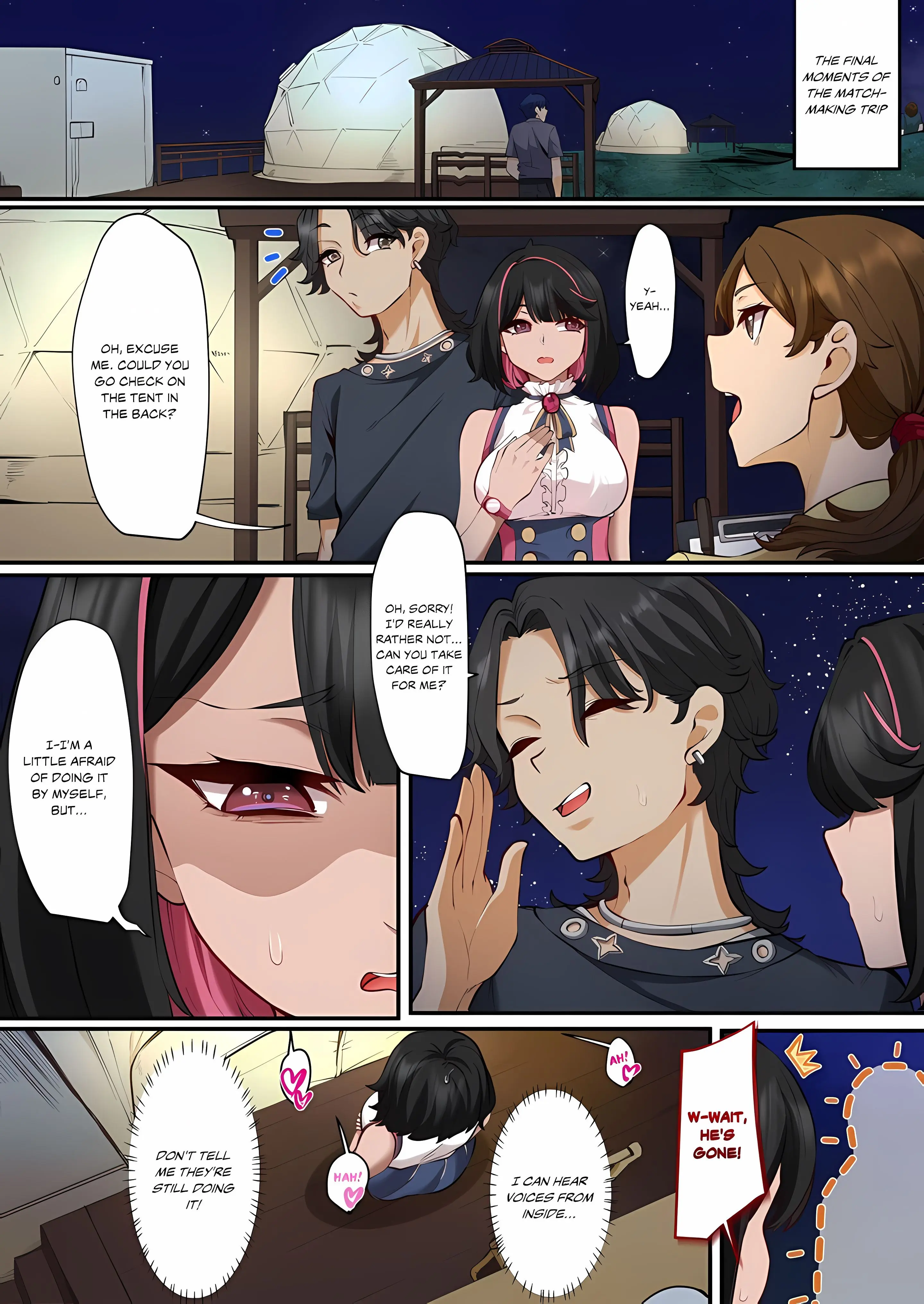 Hot Spring Love Affair I M Looking For A Girlfriend But These Girls Just Want Sex Chapter 10 - Page 1