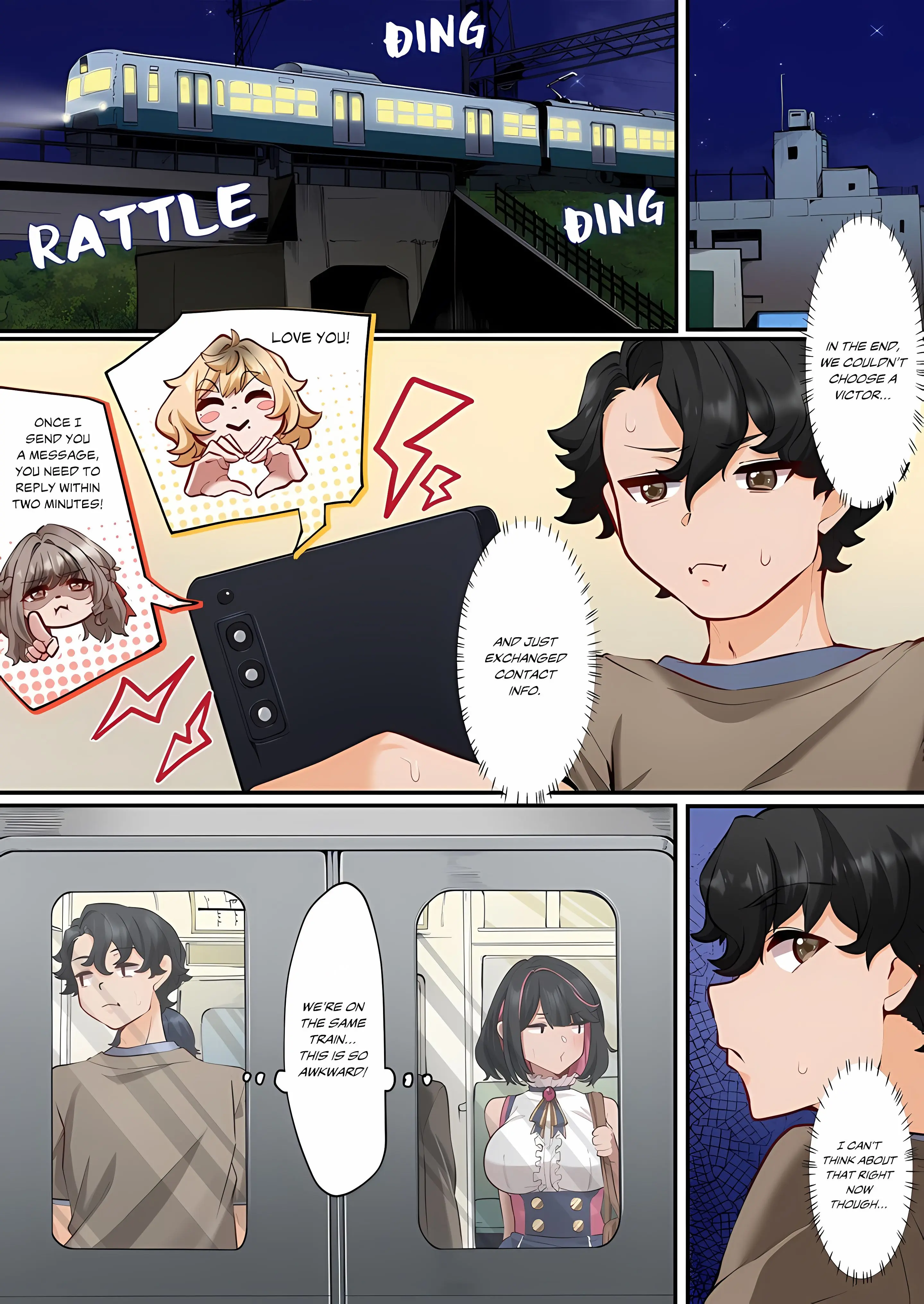 Hot Spring Love Affair I M Looking For A Girlfriend But These Girls Just Want Sex Chapter 10 - Page 3