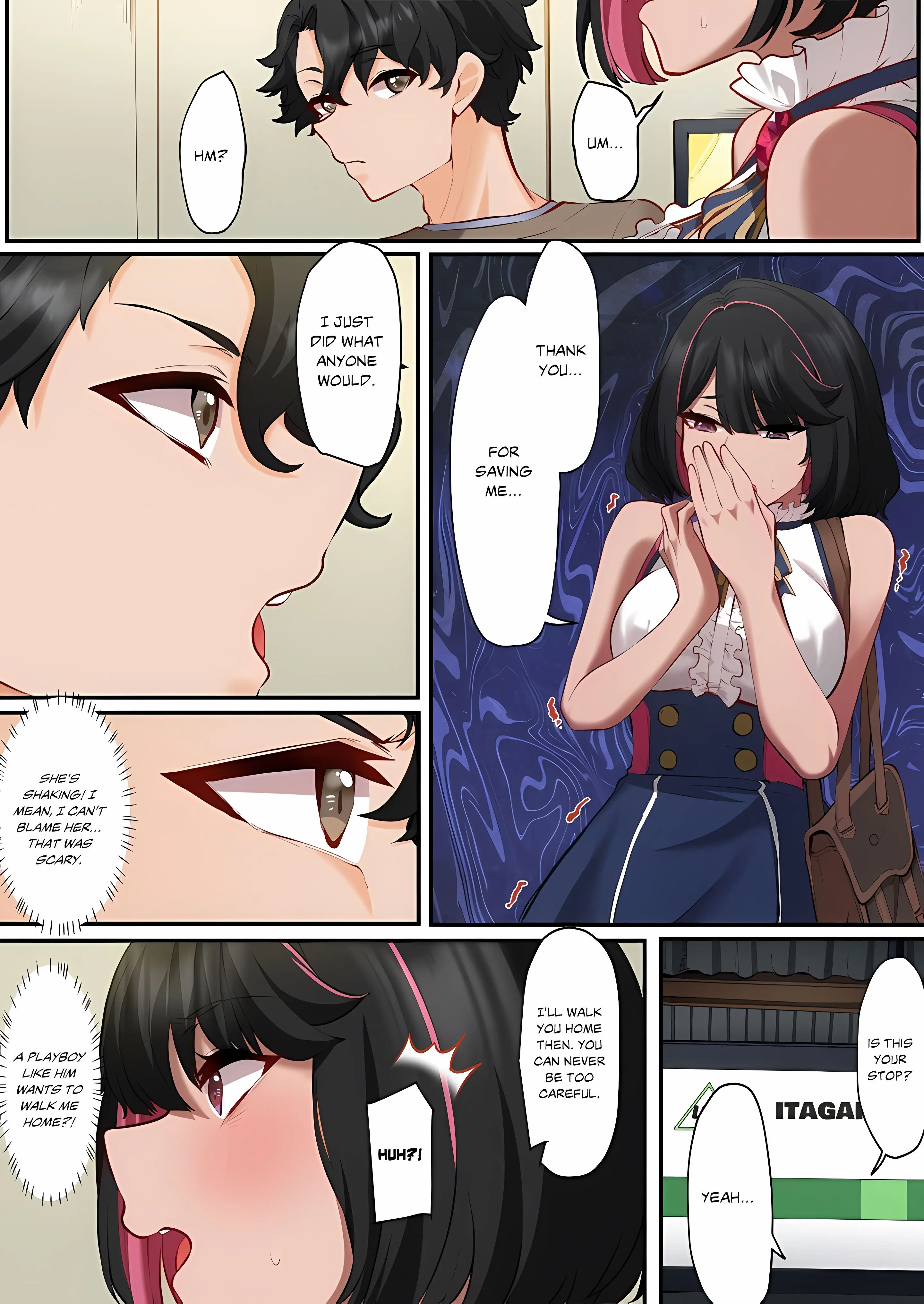 Hot Spring Love Affair I M Looking For A Girlfriend But These Girls Just Want Sex Chapter 10 - Page 8