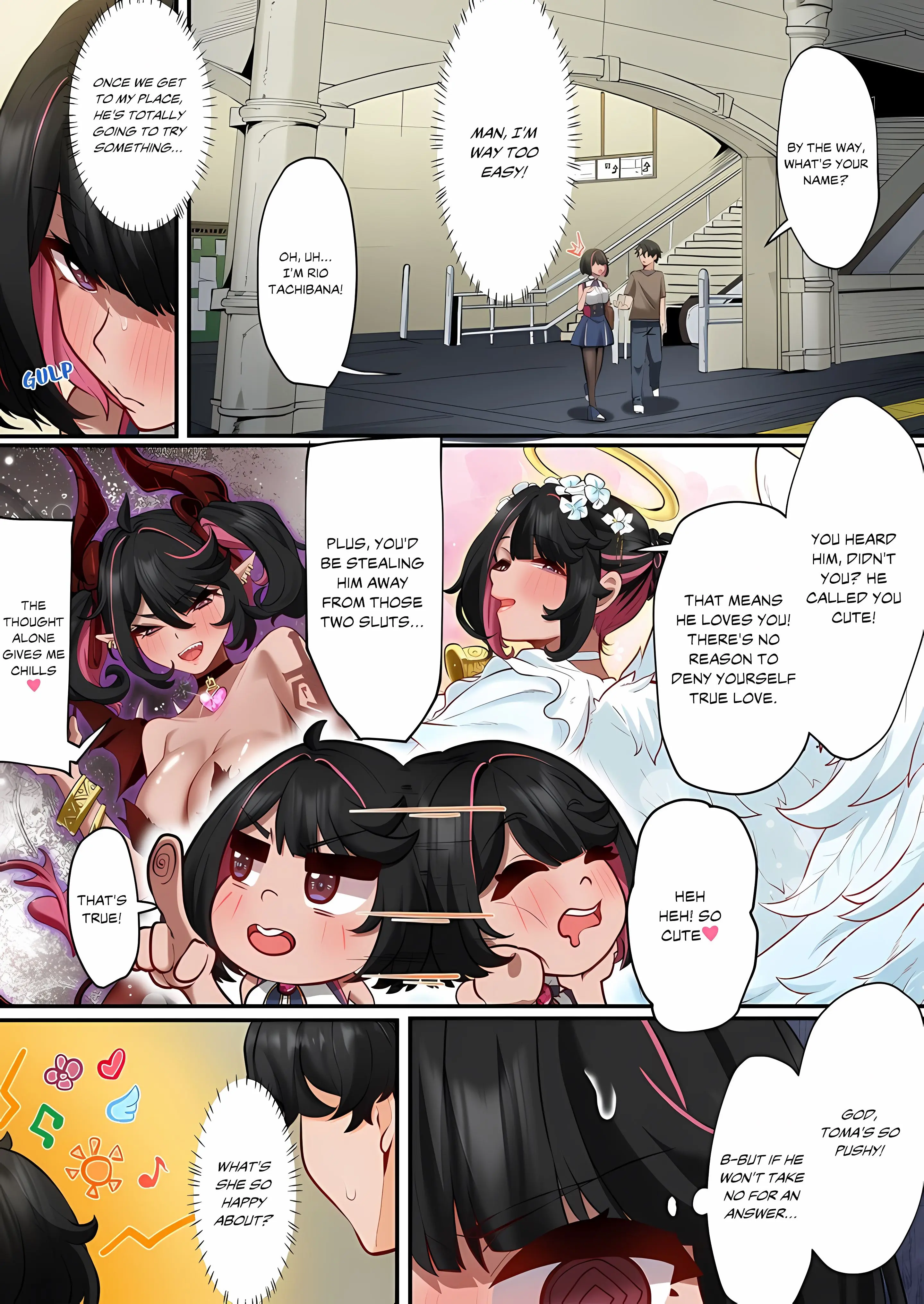 Hot Spring Love Affair I M Looking For A Girlfriend But These Girls Just Want Sex Chapter 11 - Page 2
