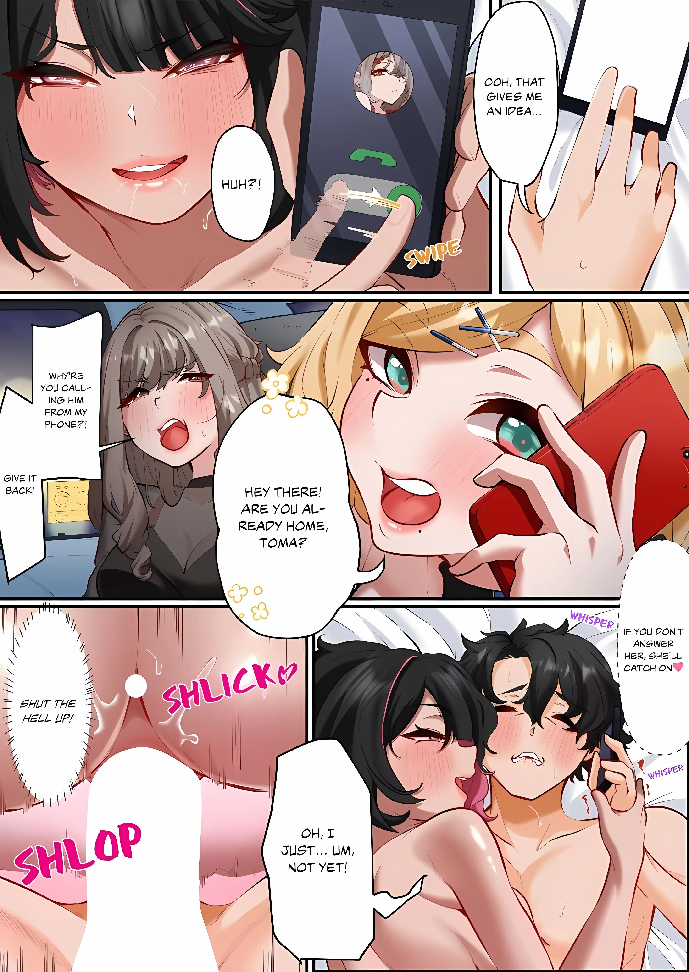 Hot Spring Love Affair I M Looking For A Girlfriend But These Girls Just Want Sex Chapter 12 - Page 1