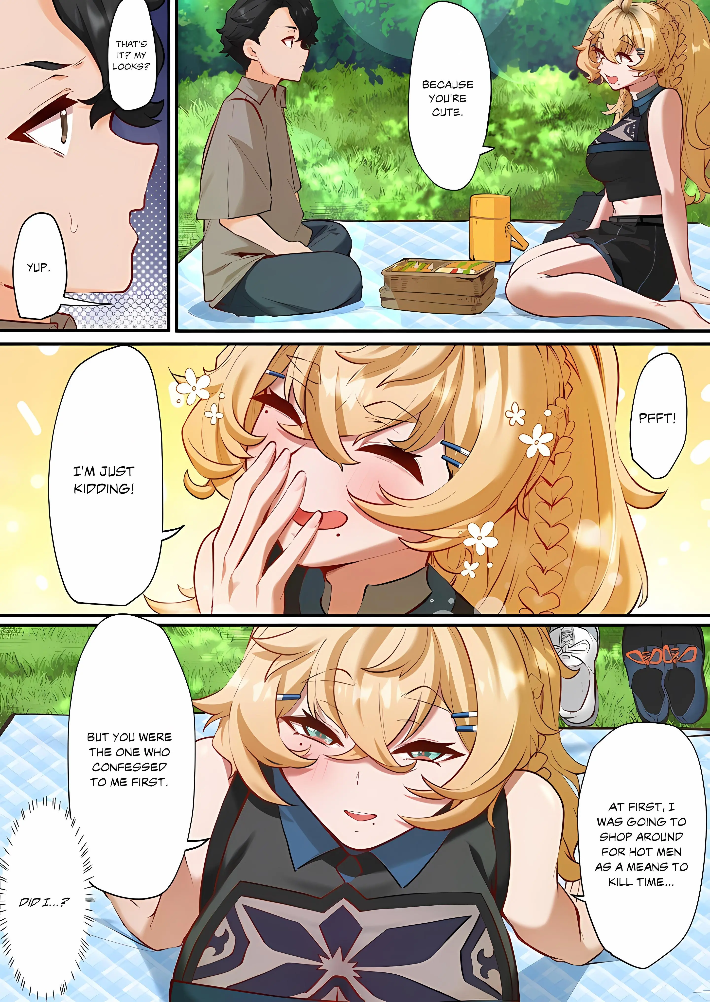 Hot Spring Love Affair I M Looking For A Girlfriend But These Girls Just Want Sex Chapter 13 - Page 12