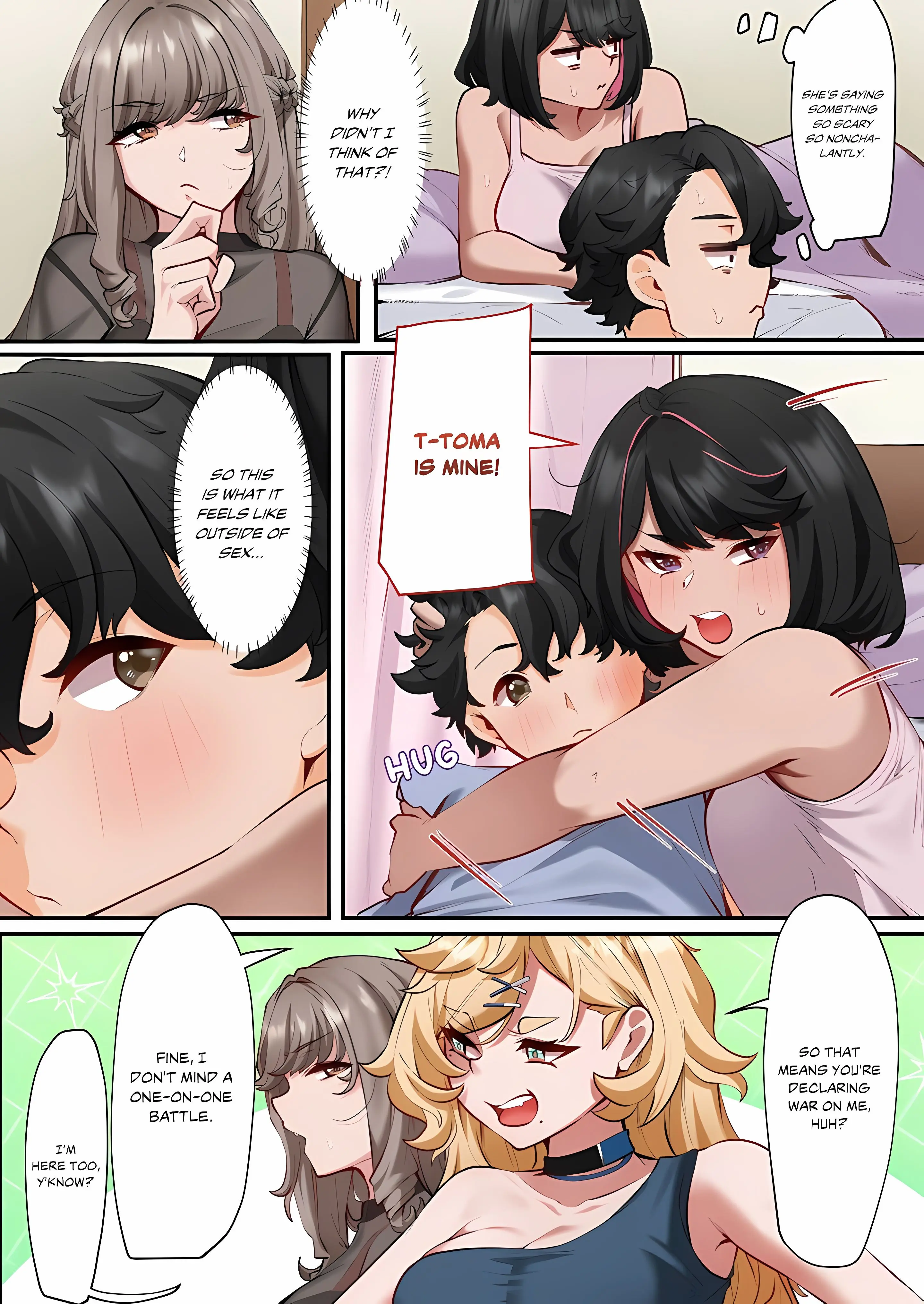 Hot Spring Love Affair I M Looking For A Girlfriend But These Girls Just Want Sex Chapter 13 - Page 3