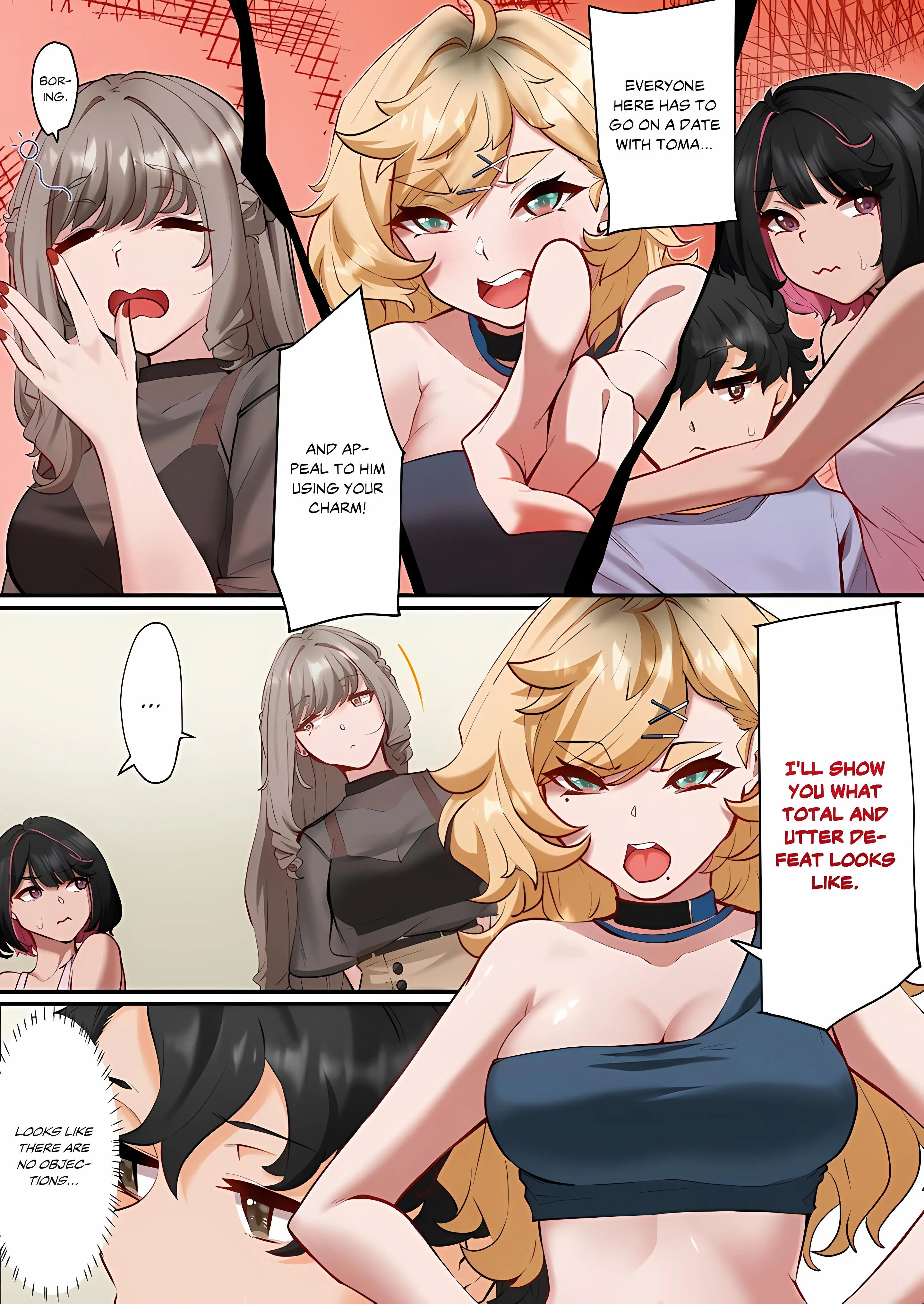 Hot Spring Love Affair I M Looking For A Girlfriend But These Girls Just Want Sex Chapter 13 - Page 5