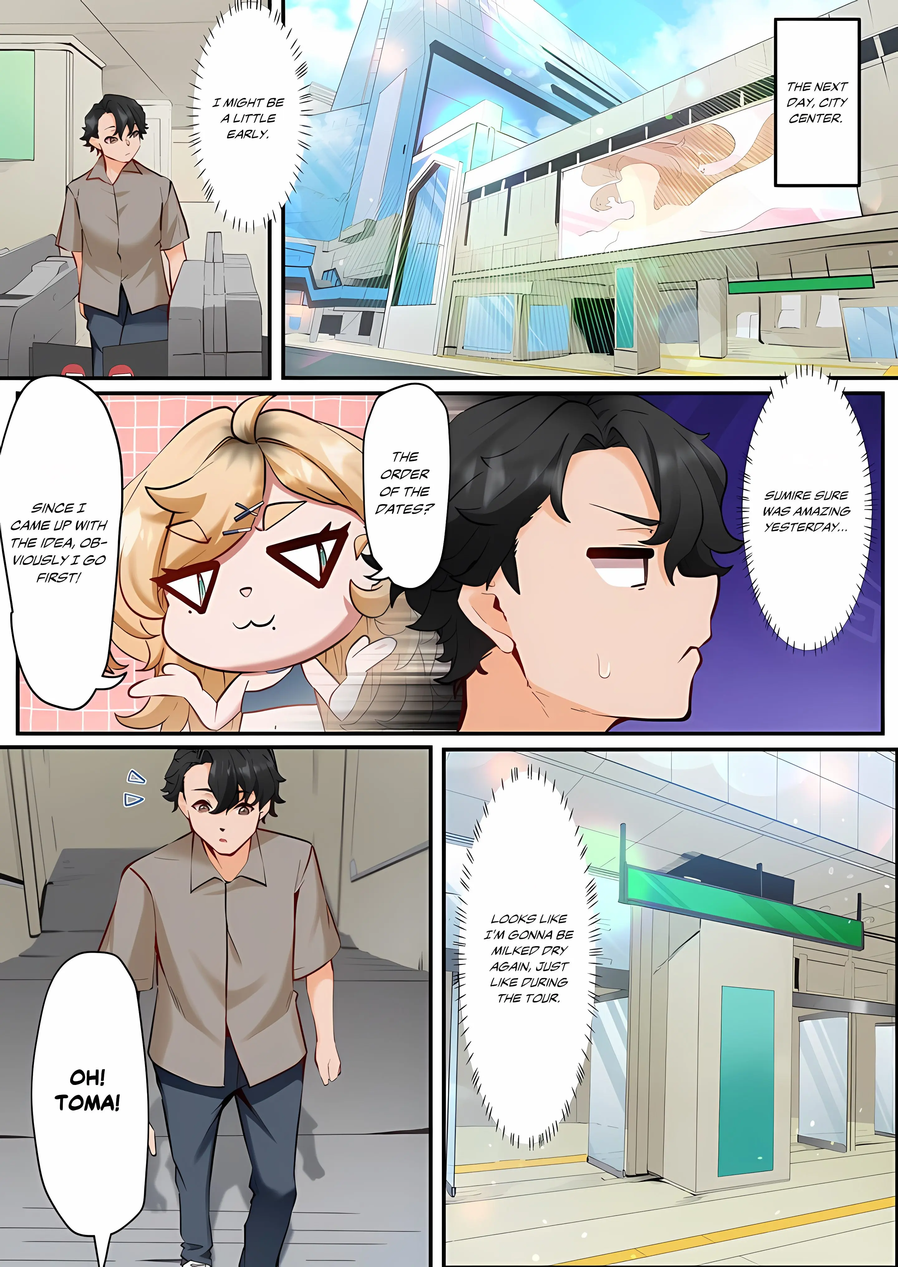 Hot Spring Love Affair I M Looking For A Girlfriend But These Girls Just Want Sex Chapter 13 - Page 6