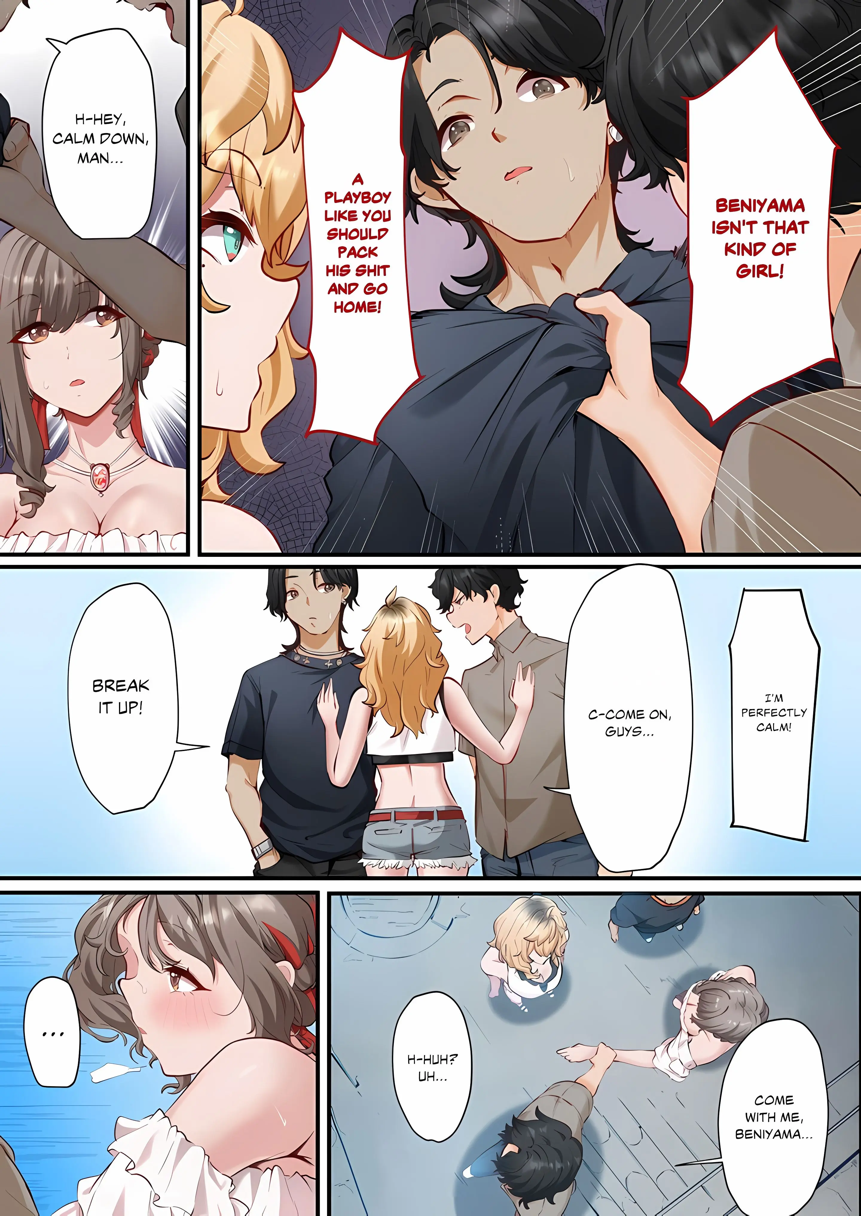 Hot Spring Love Affair I M Looking For A Girlfriend But These Girls Just Want Sex Chapter 2 - Page 2