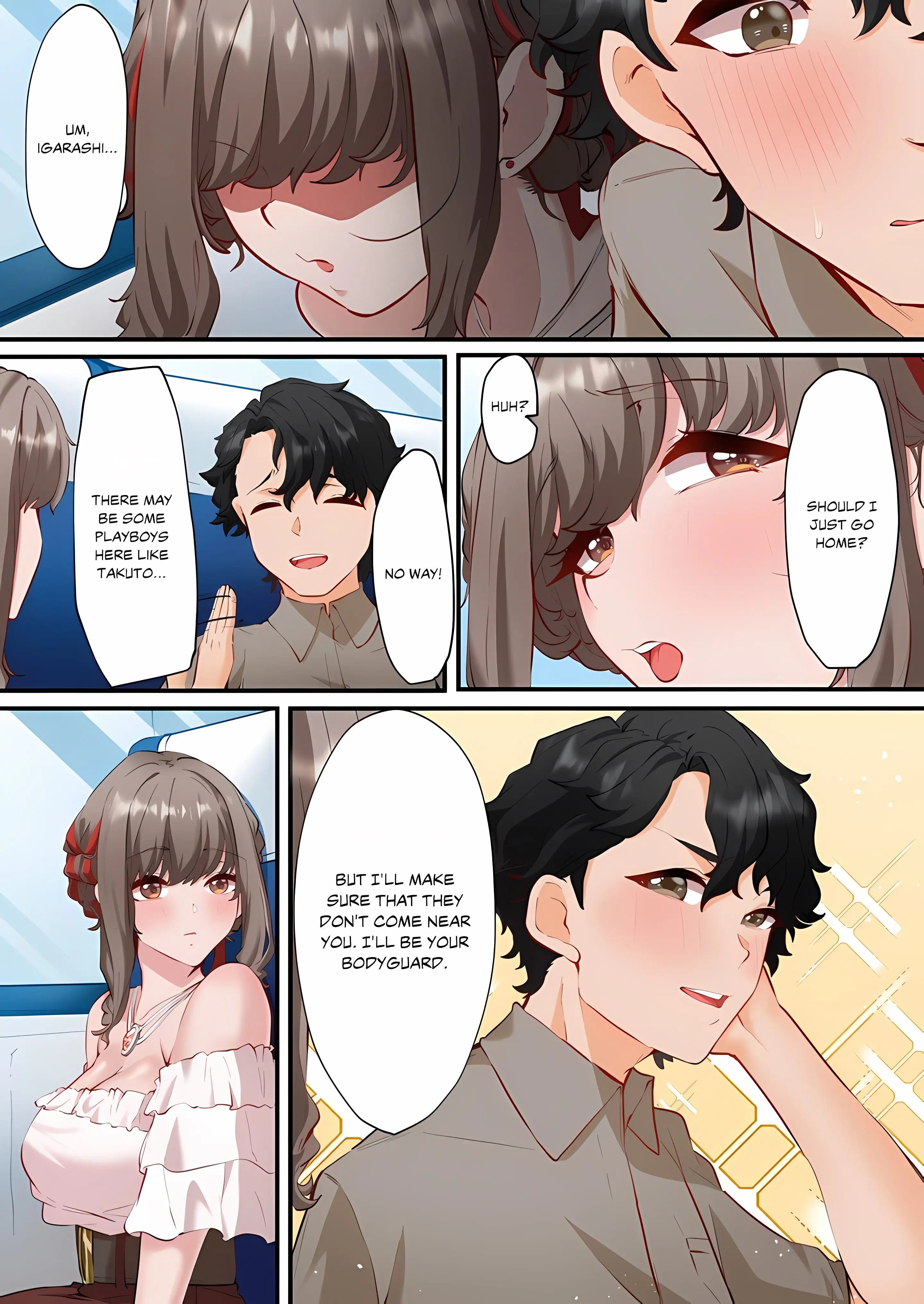 Hot Spring Love Affair I M Looking For A Girlfriend But These Girls Just Want Sex Chapter 2 - Page 5