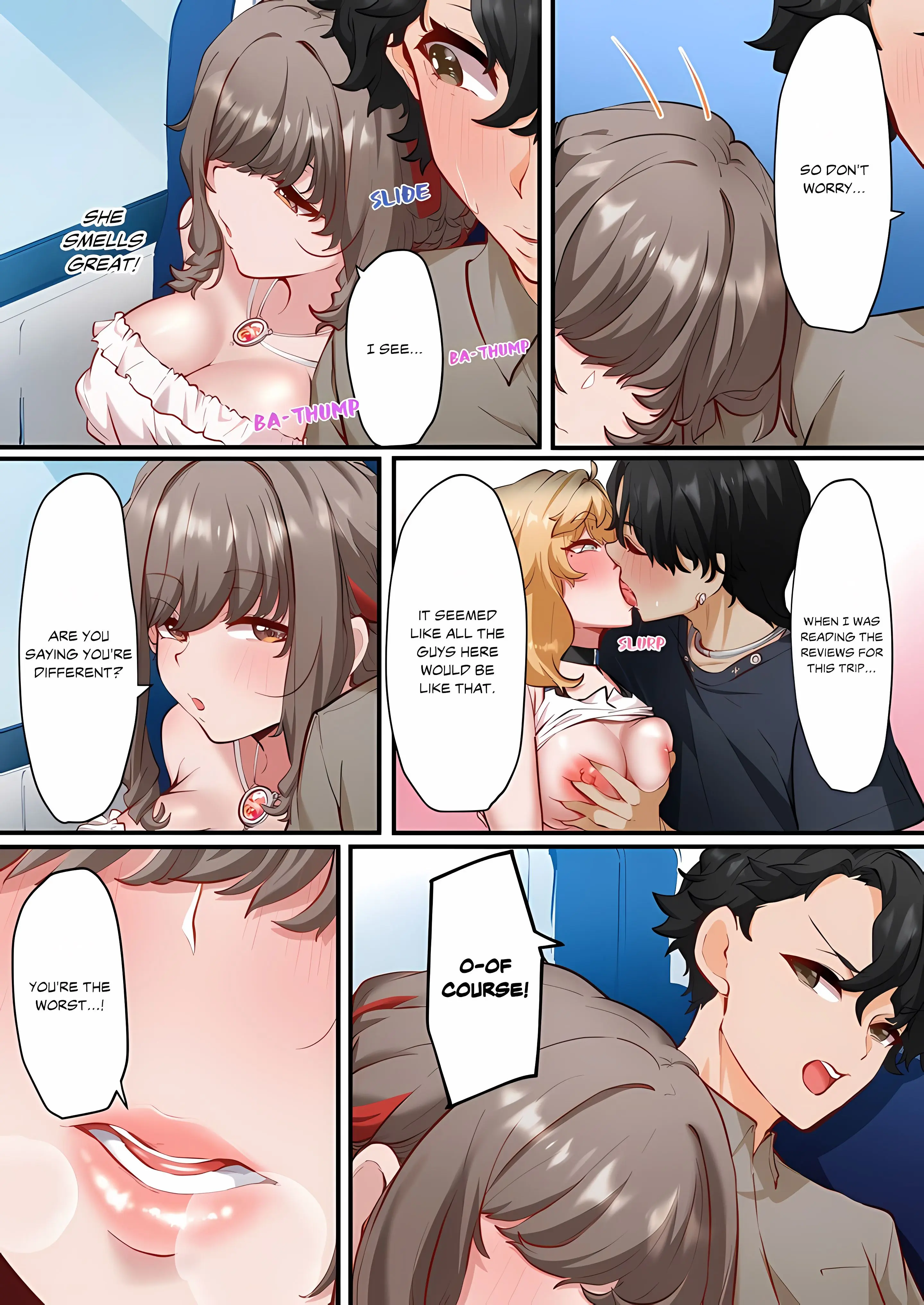 Hot Spring Love Affair I M Looking For A Girlfriend But These Girls Just Want Sex Chapter 2 - Page 6