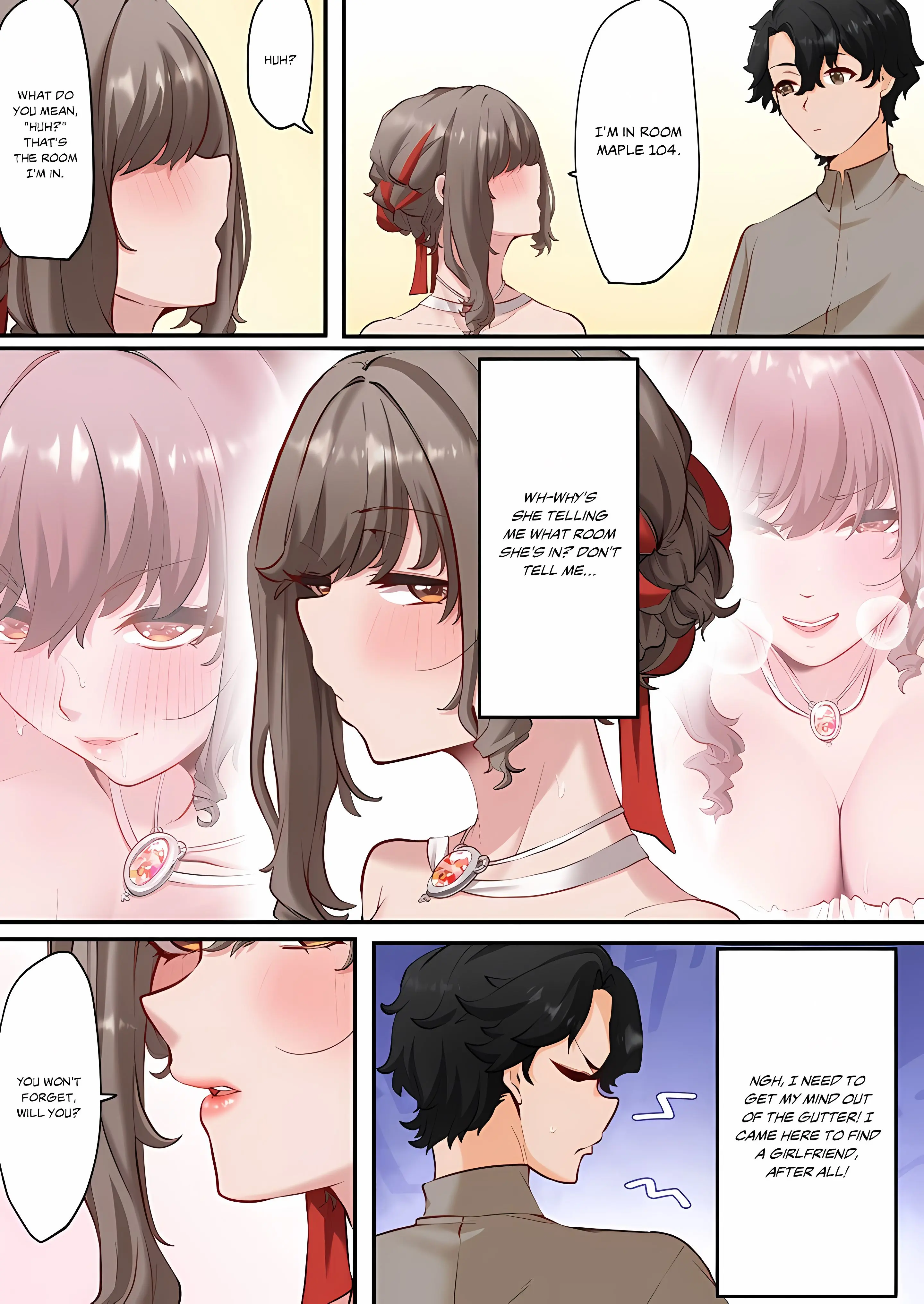 Hot Spring Love Affair I M Looking For A Girlfriend But These Girls Just Want Sex Chapter 4 - Page 5