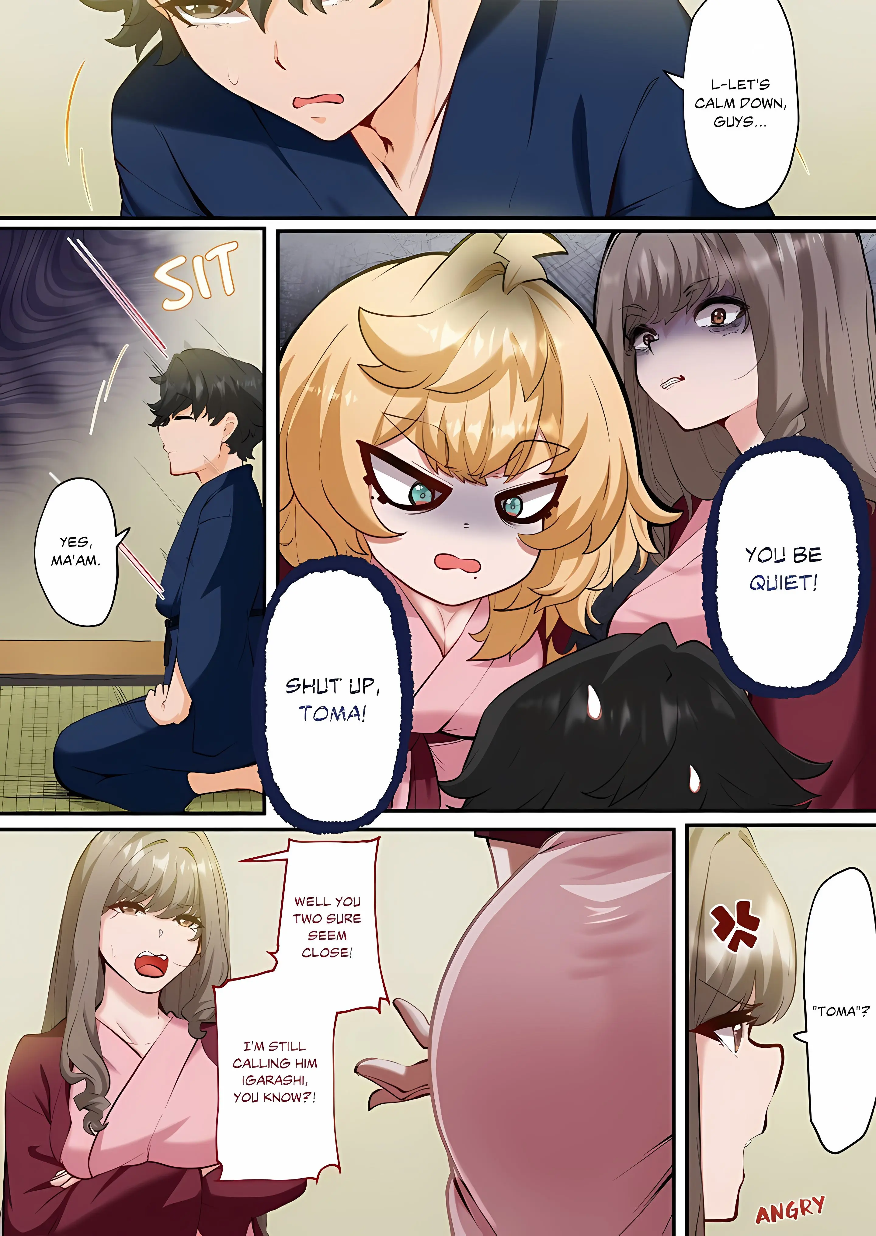 Hot Spring Love Affair I M Looking For A Girlfriend But These Girls Just Want Sex Chapter 7 - Page 2