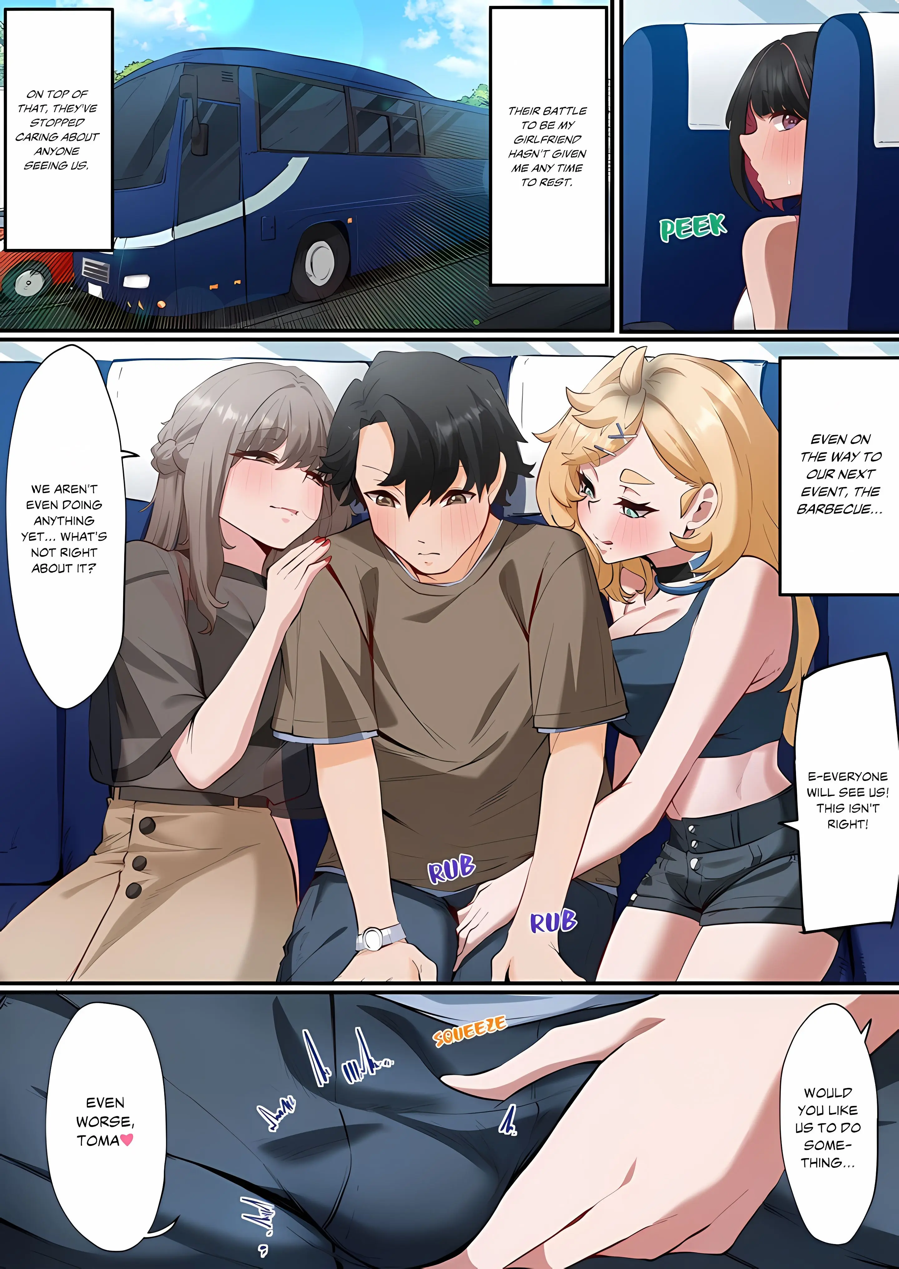 Hot Spring Love Affair I M Looking For A Girlfriend But These Girls Just Want Sex Chapter 8 - Page 6