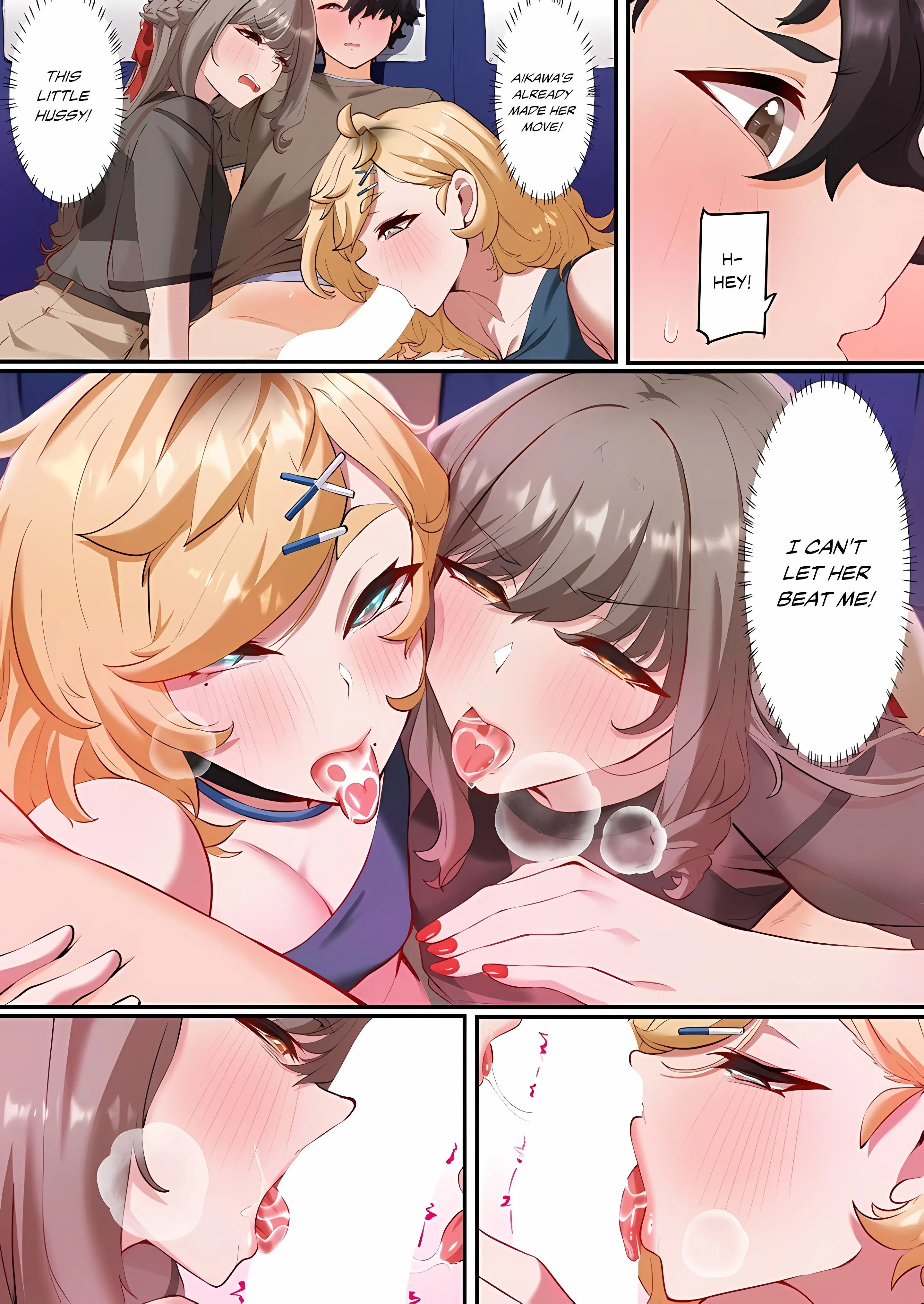 Hot Spring Love Affair I M Looking For A Girlfriend But These Girls Just Want Sex Chapter 8 - Page 7