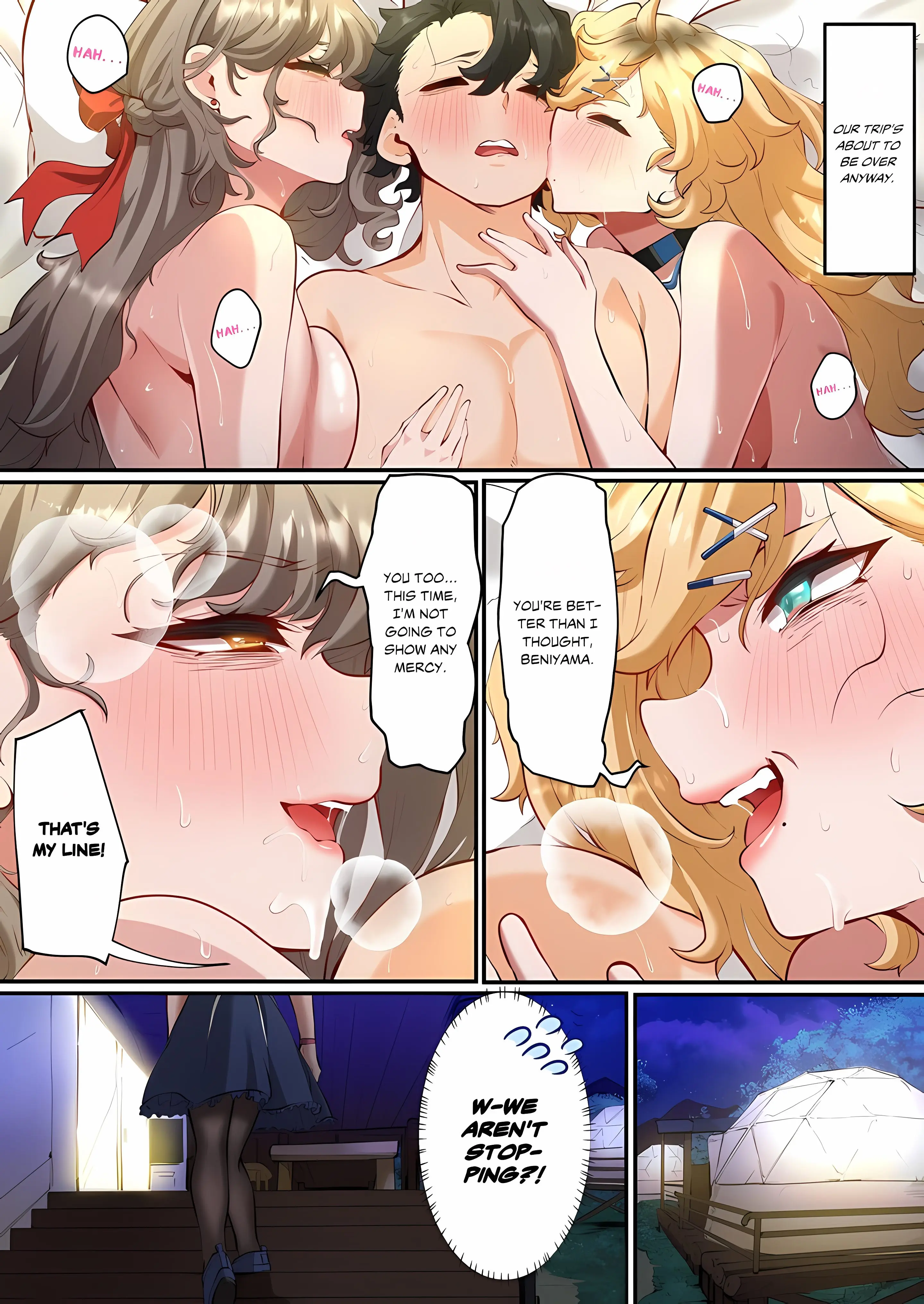 Hot Spring Love Affair I M Looking For A Girlfriend But These Girls Just Want Sex Chapter 9 - Page 8