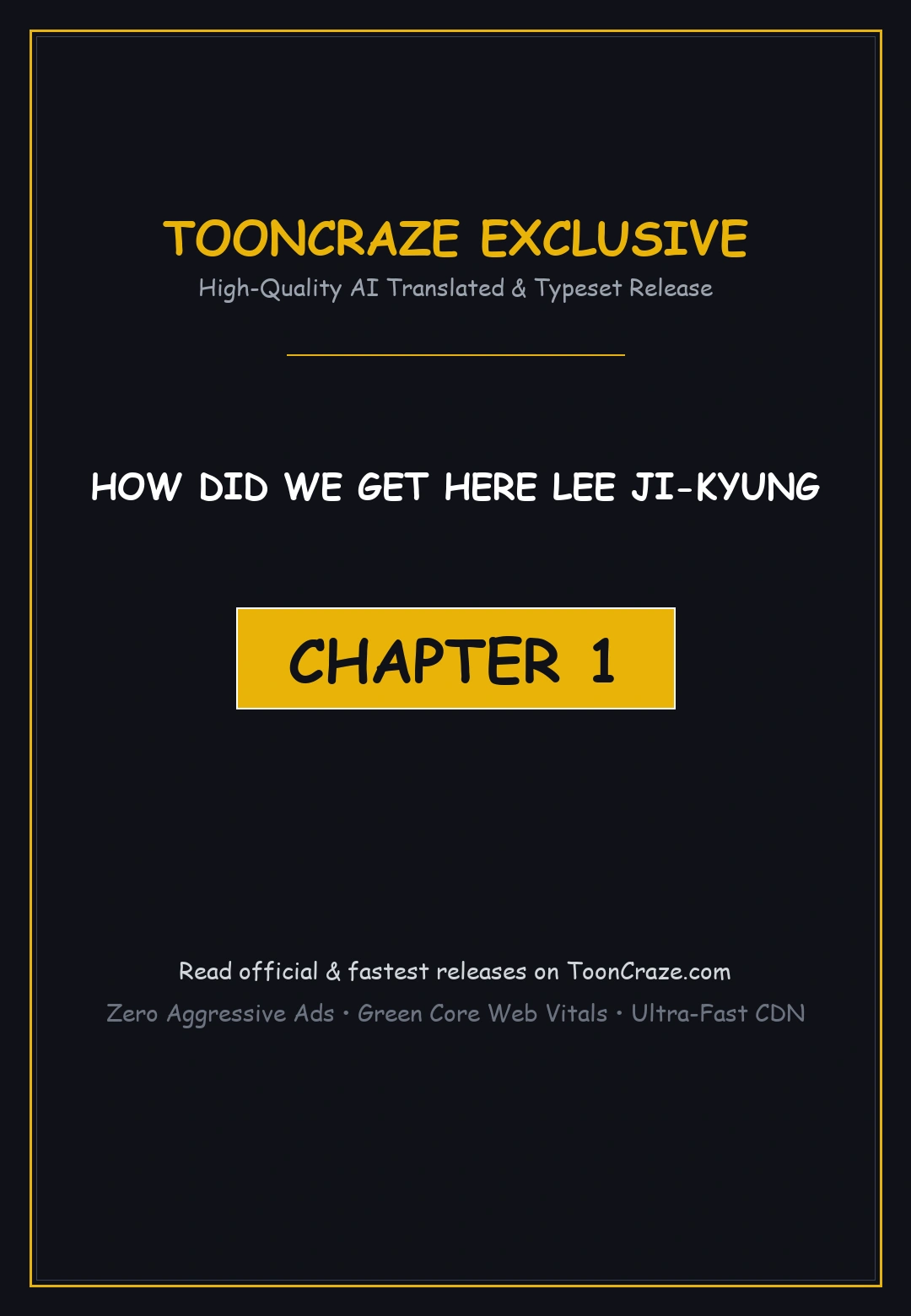 How Did We Get Here Lee Ji Kyung Chapter 1 - Page 1