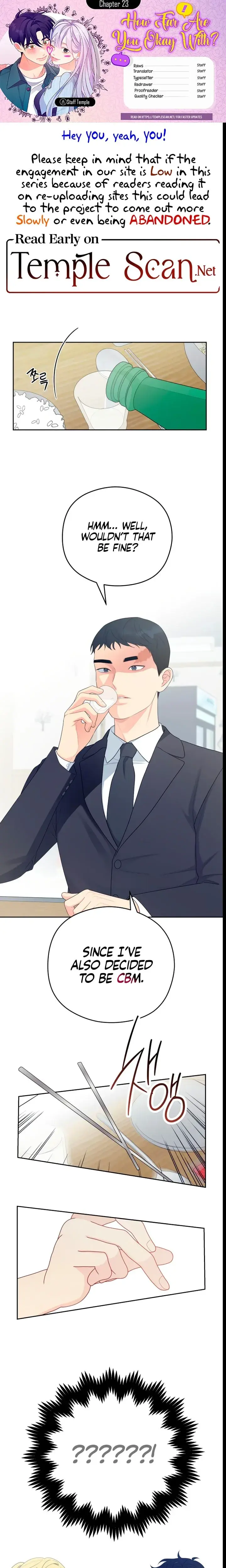 How Far Are You Okay With Chapter 23 - Page 1