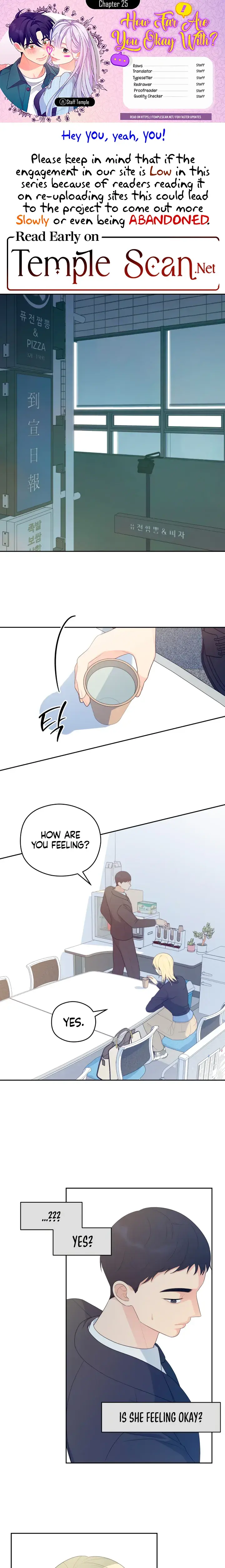 How Far Are You Okay With Chapter 25 - Page 1