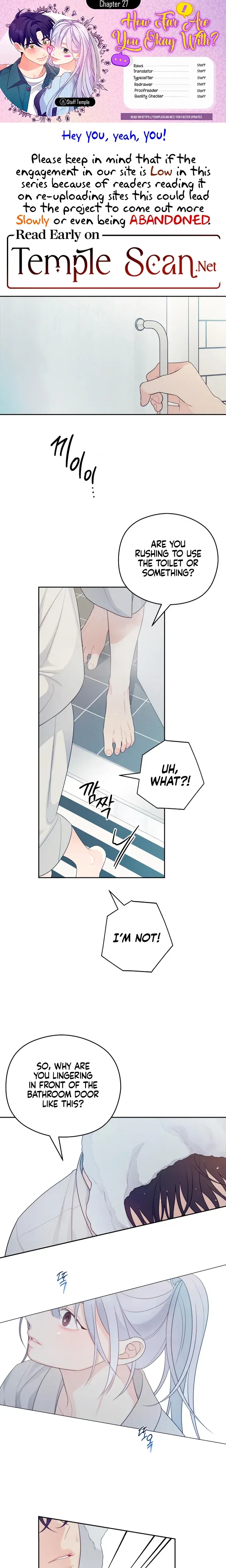 How Far Are You Okay With Chapter 27 - Page 1