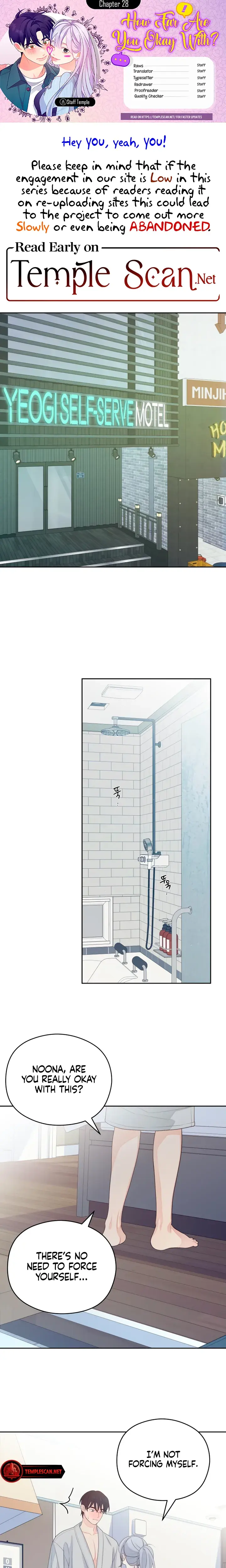 How Far Are You Okay With Chapter 28 - Page 1