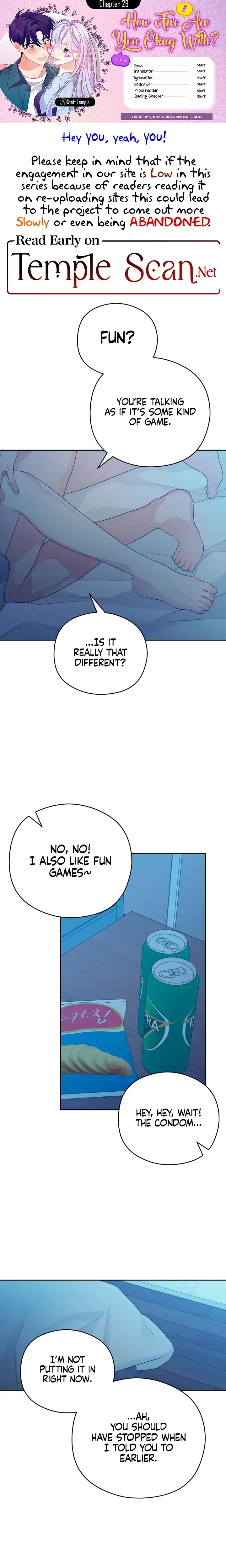 How Far Are You Okay With Chapter 29 - Page 1
