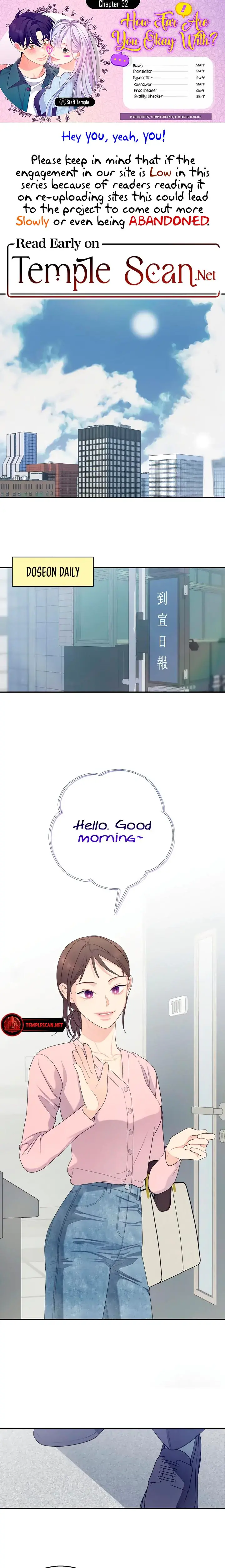 How Far Are You Okay With Chapter 32 - Page 1