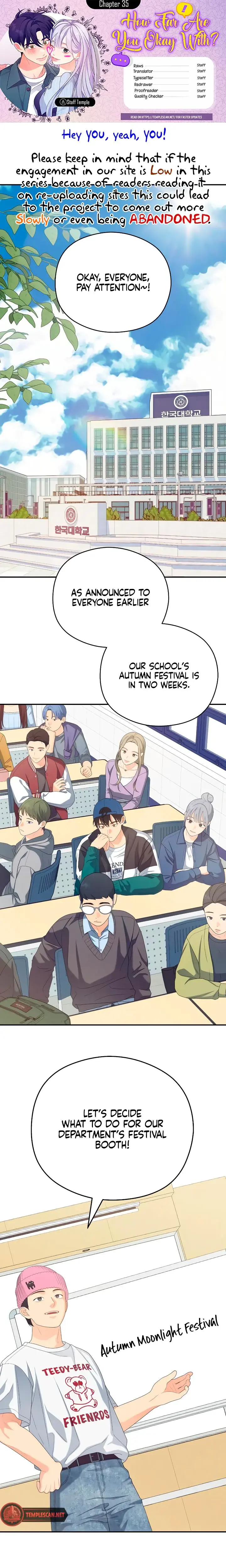 How Far Are You Okay With Chapter 35 - Page 1