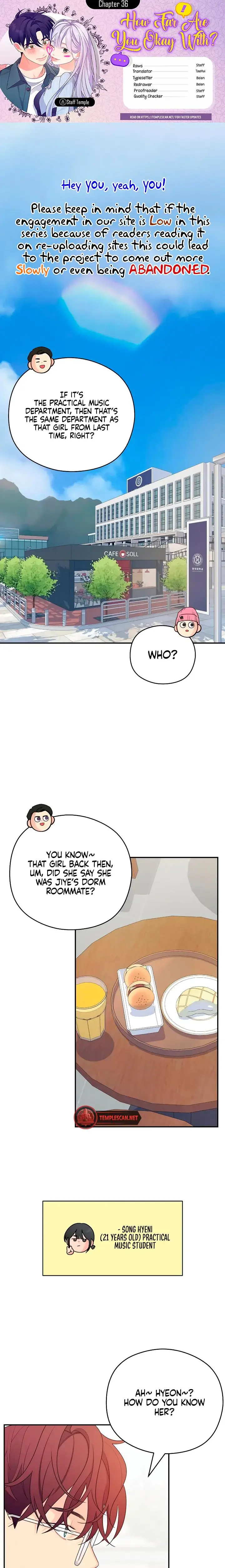 How Far Are You Okay With Chapter 36 - Page 1