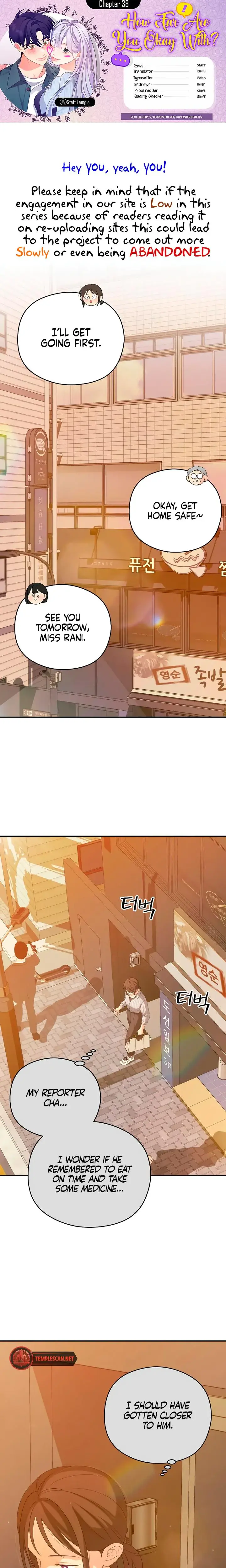 How Far Are You Okay With Chapter 38 - Page 1