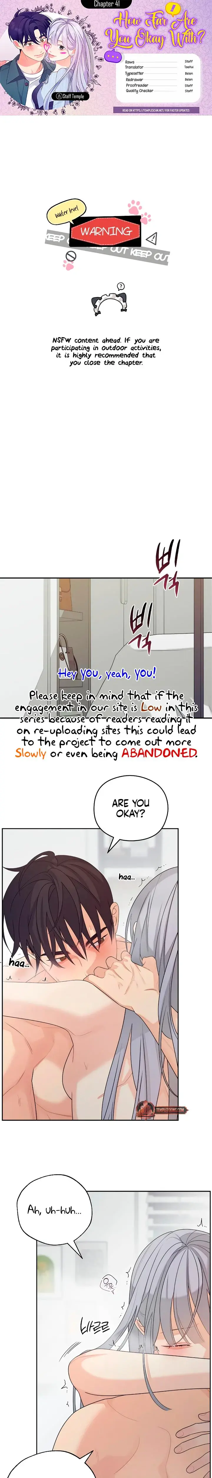 How Far Are You Okay With Chapter 41 - Page 1