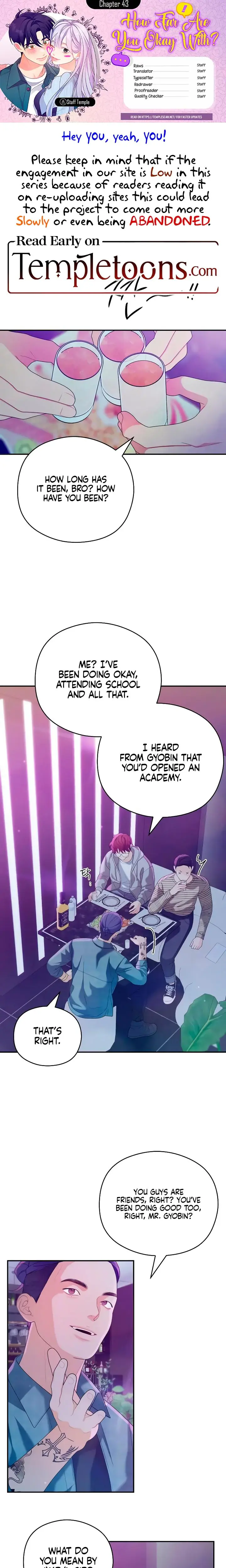 How Far Are You Okay With Chapter 43 - Page 1