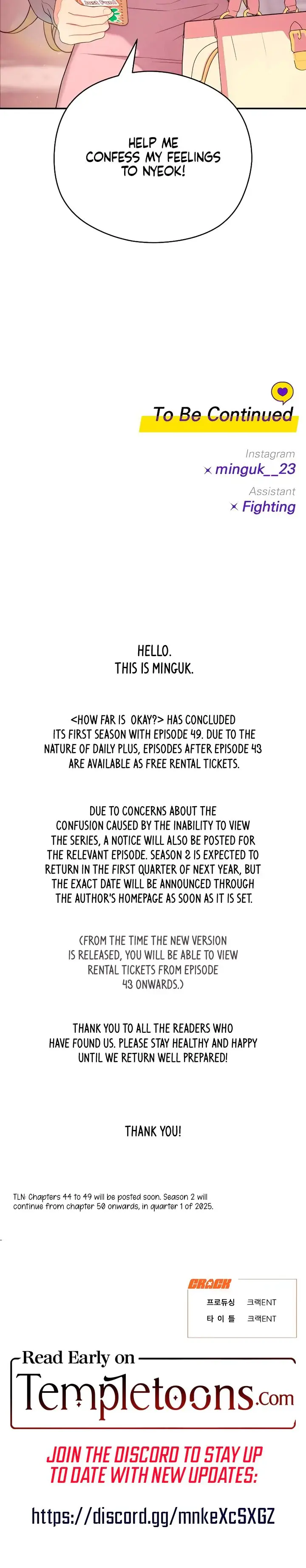 How Far Are You Okay With Chapter 43 - Page 22