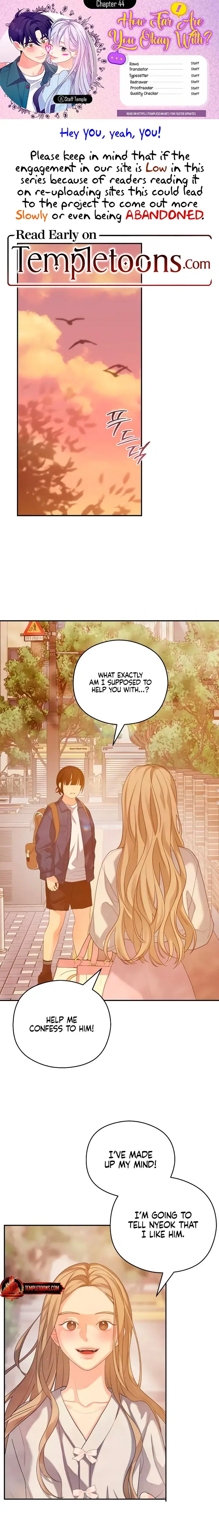 How Far Are You Okay With Chapter 44 - Page 1