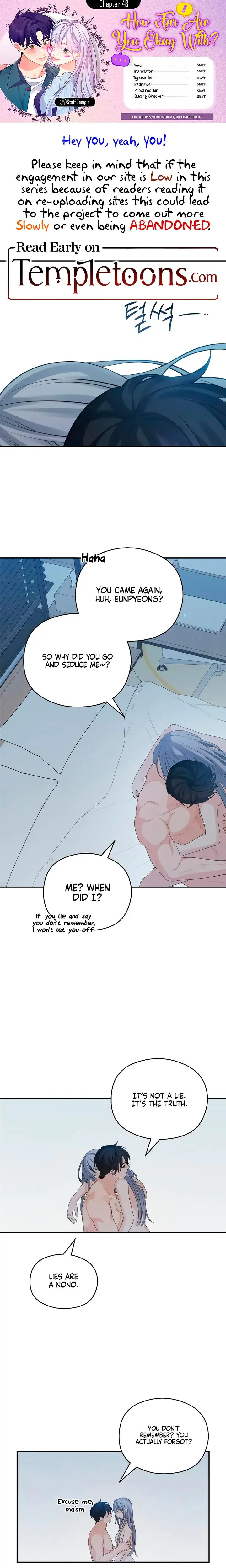 How Far Are You Okay With Chapter 48 - Page 1