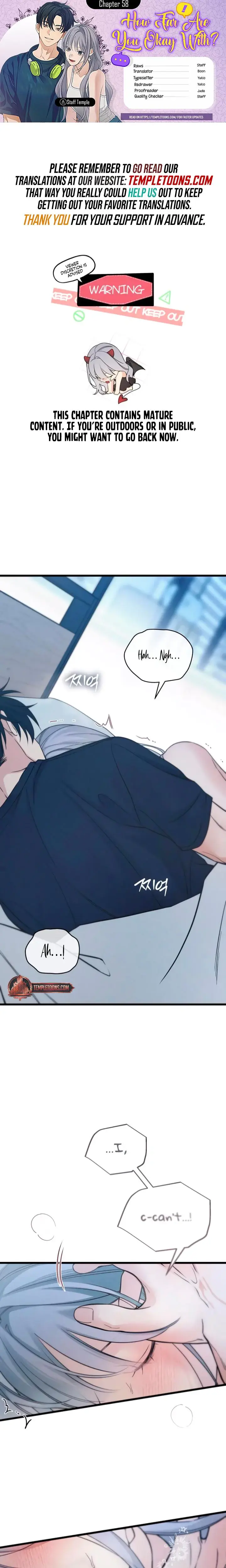 How Far Are You Okay With Chapter 58 - Page 1