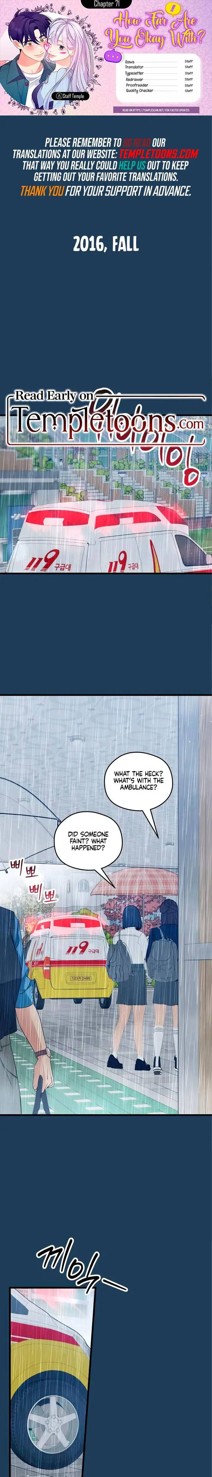 How Far Are You Okay With Chapter 71 - Page 1