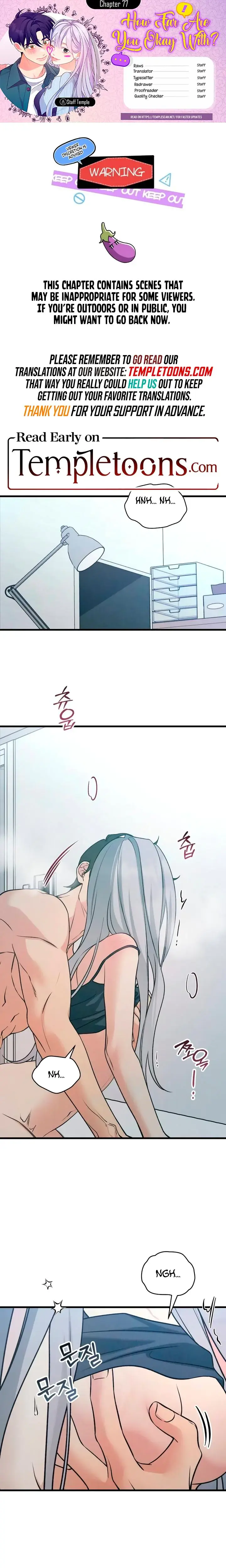 How Far Are You Okay With Chapter 77 - Page 1