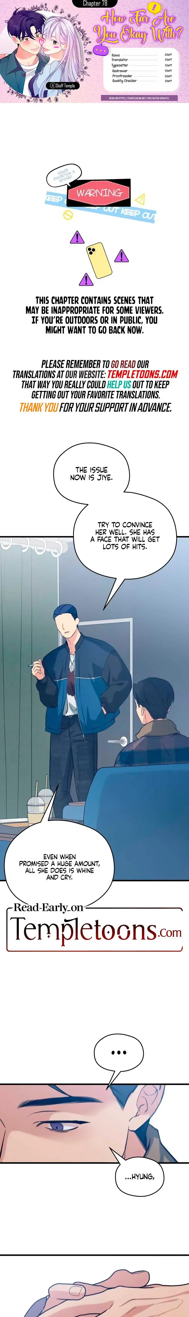 How Far Are You Okay With Chapter 78 - Page 1