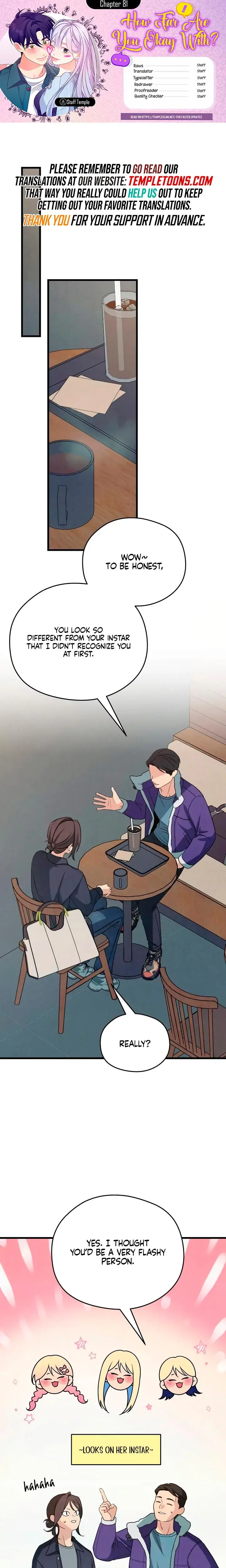 How Far Are You Okay With Chapter 81 - Page 1