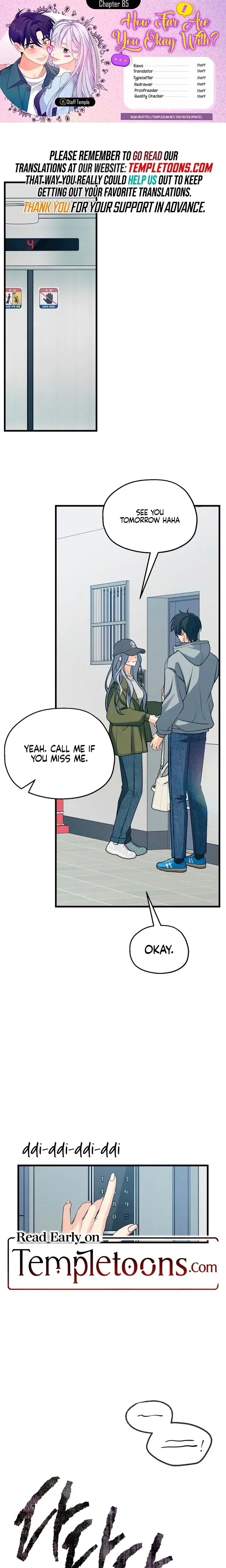 How Far Are You Okay With Chapter 85 - Page 1