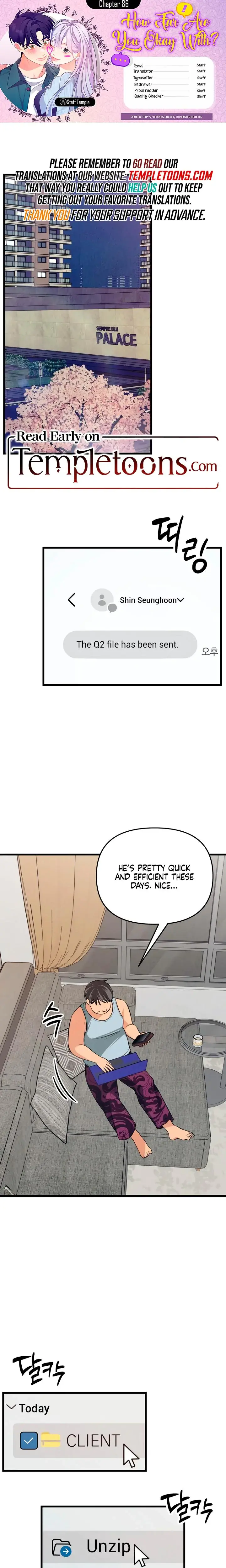 How Far Are You Okay With Chapter 86 - Page 1