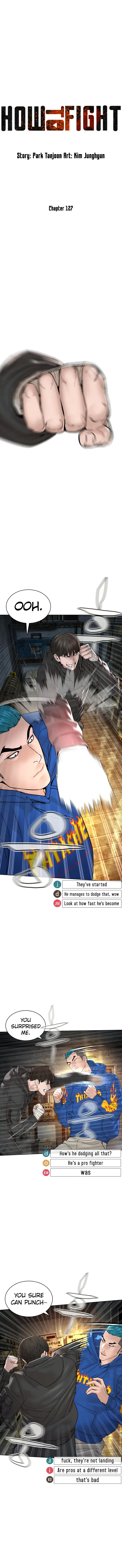 How To Fight Manhwa Online Acagbbb Chapter 127 - Page 7