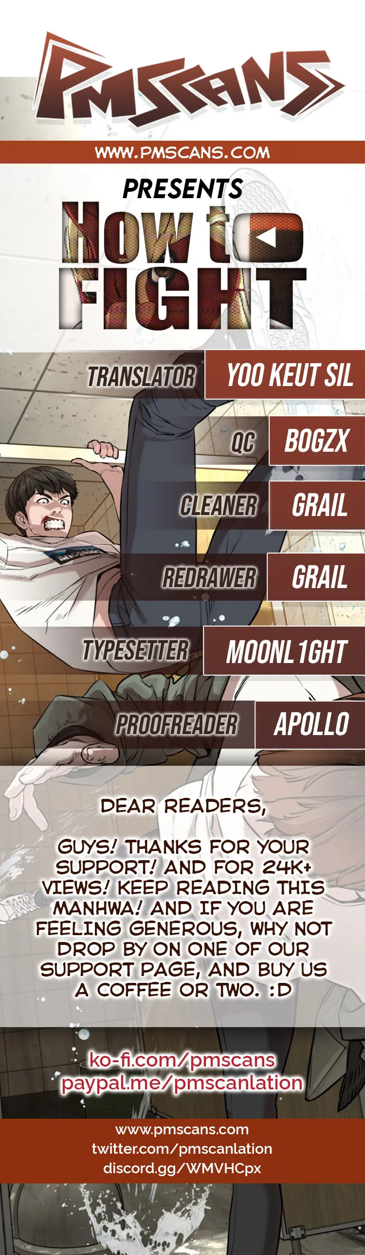 How To Fight Manhwa Online Acagbbb Chapter 19 - Page 1