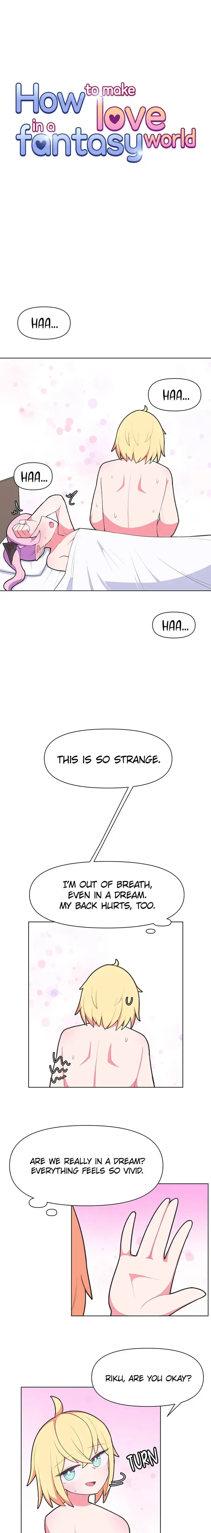 How To Make Love In A Fantasy World Chapter 28 - Page 1