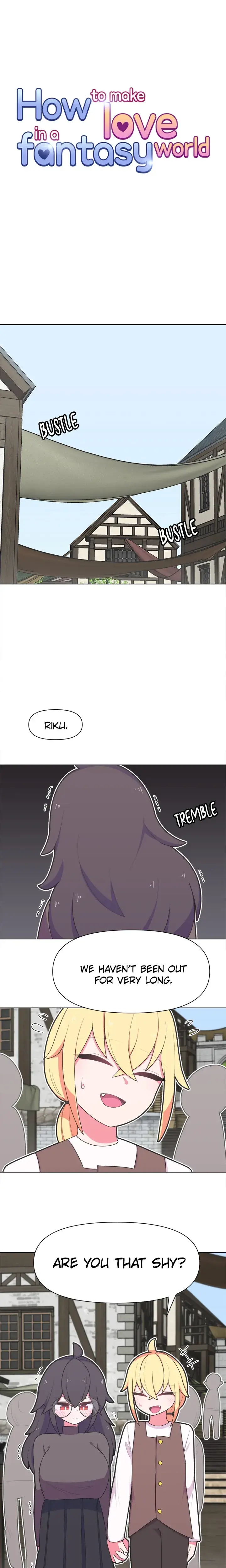 How To Make Love In A Fantasy World Chapter 34 - Page 1